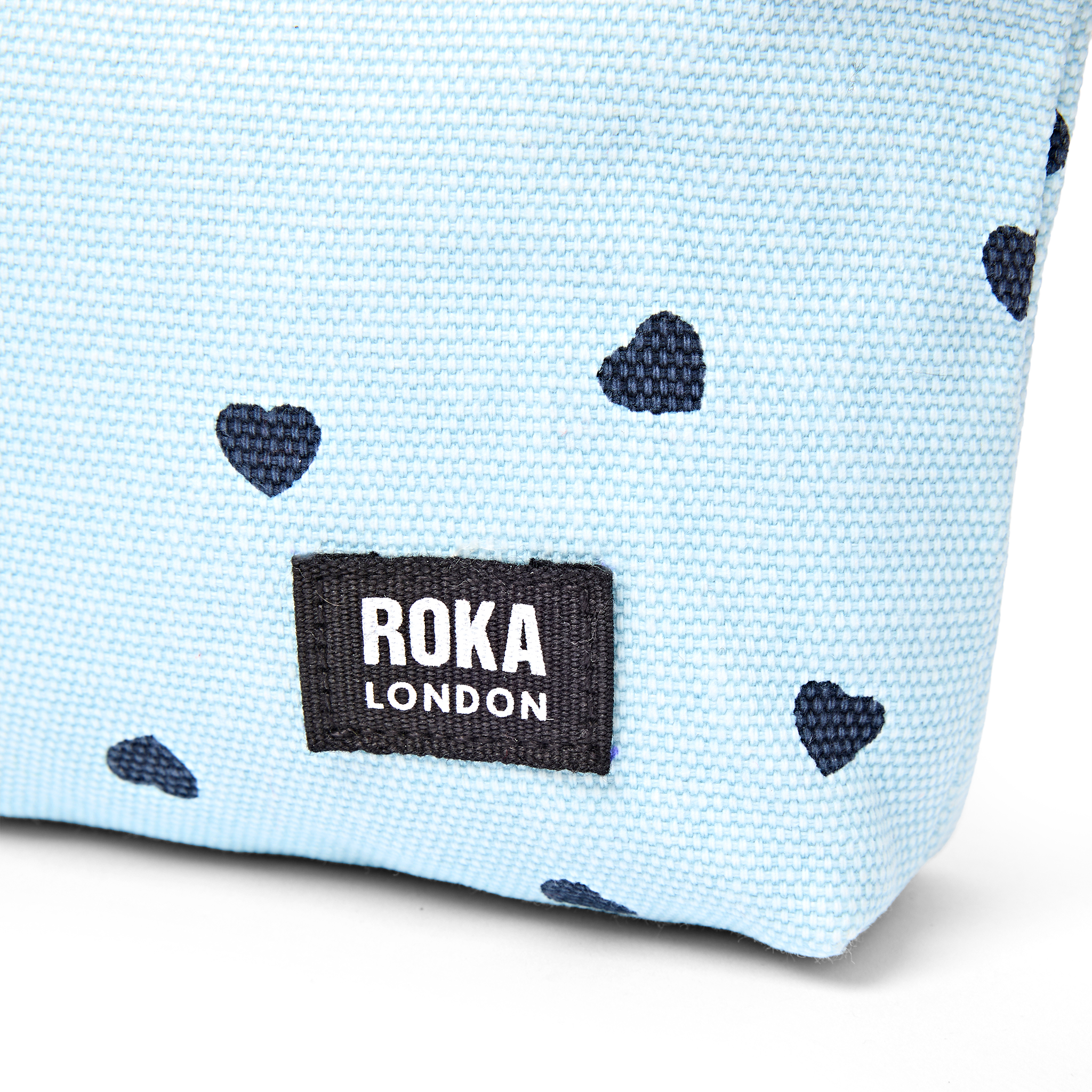 Roka London Maida Vale mappe heart print small toalett 1,2 l