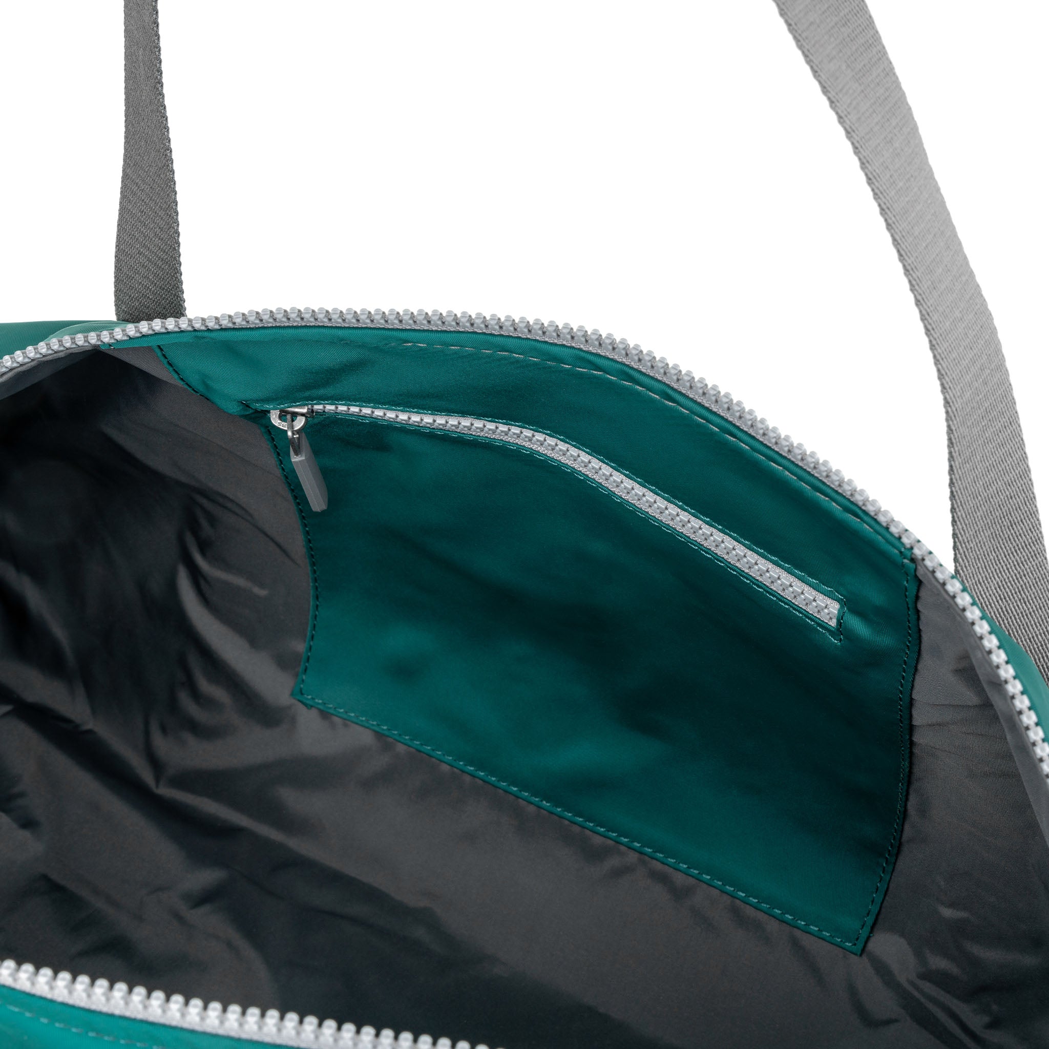 Roka London City duffelbag teal 25,4 liter bærehåndtak