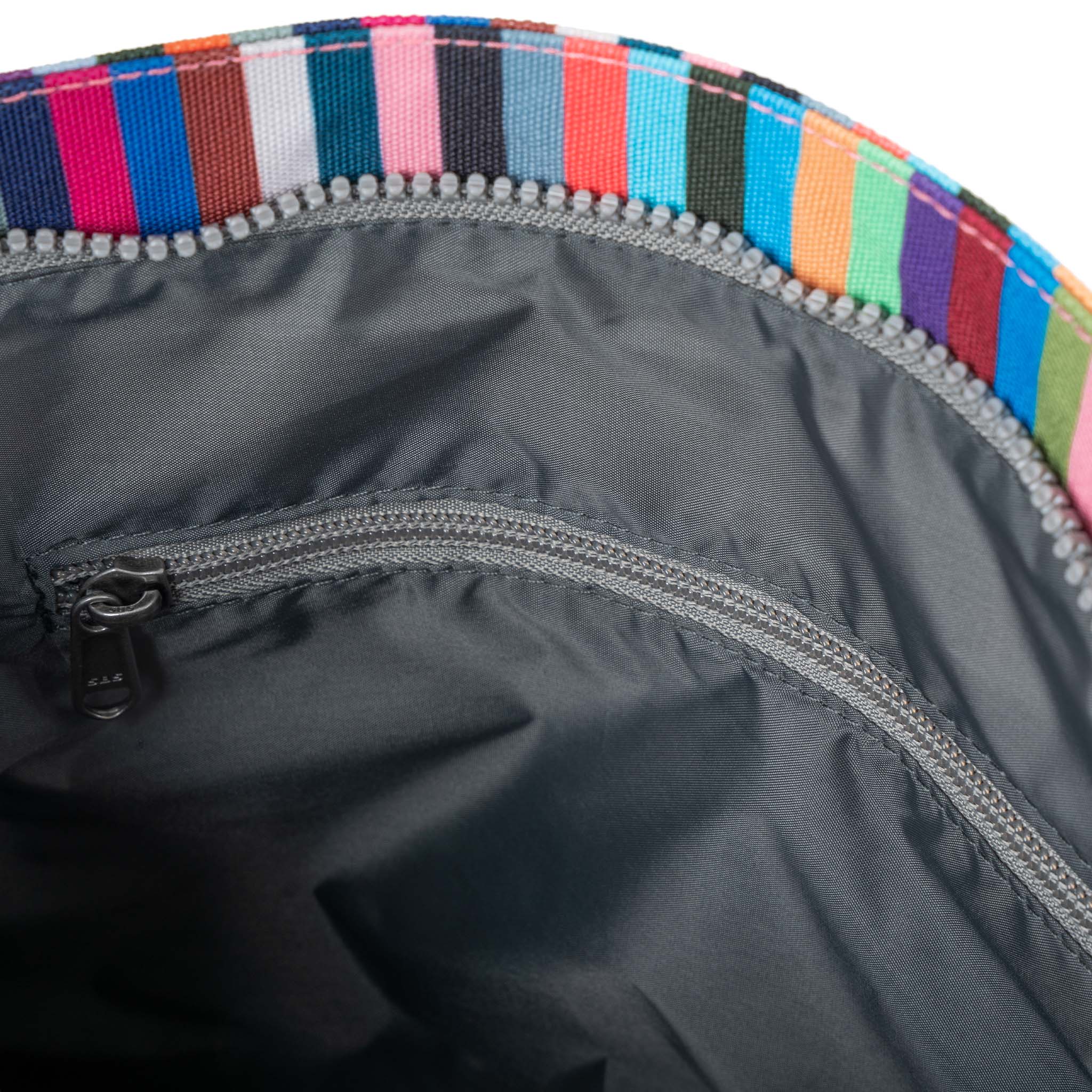 Roka London Kennington skulderveske Multi Stripe Medium 2,7 liter