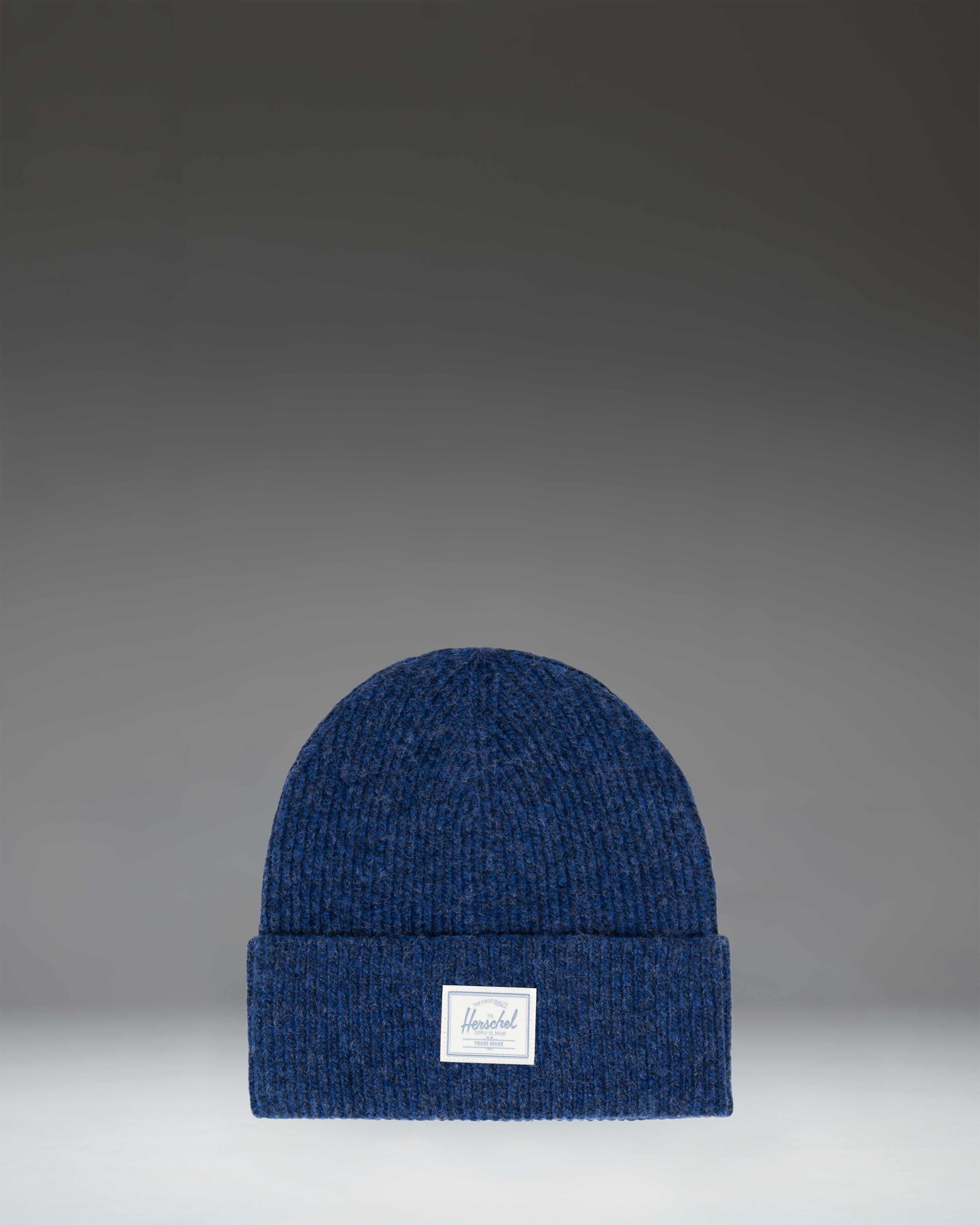 Herschel Super Soft Beanie lue svart stretch