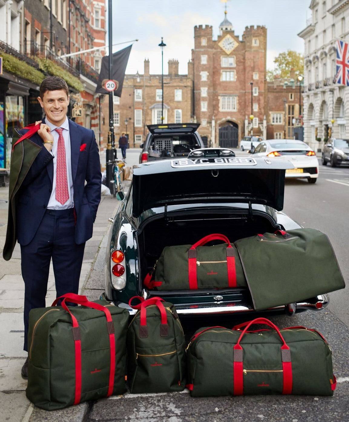 Chapman Cargo Range reisesett 6 deler Navy nylon