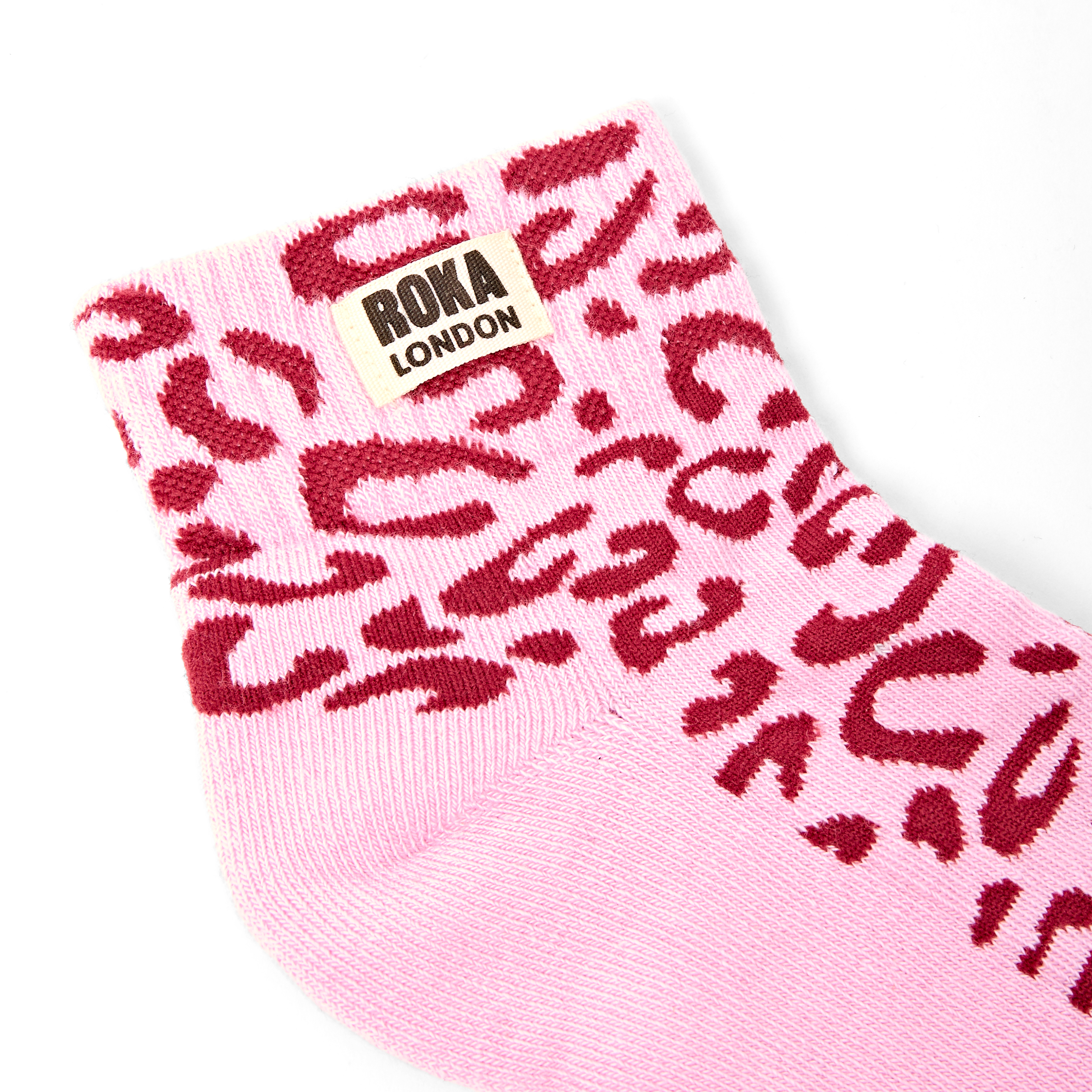 Roka London Wembley ankelsokker Vintage Ruby EU 36-42 øko