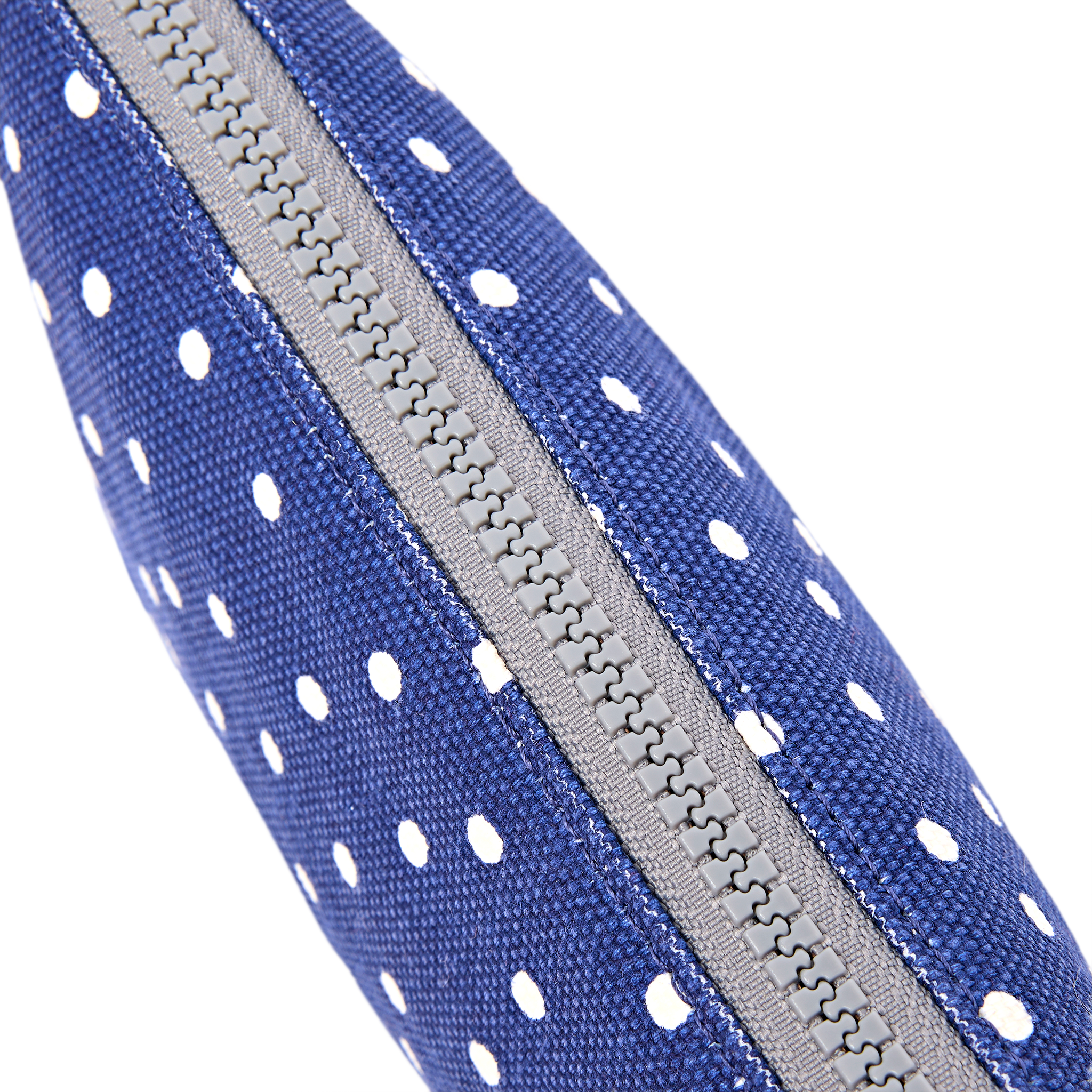 Roka London Maida Vale mappe Navy Polka 1,2 liter bomull