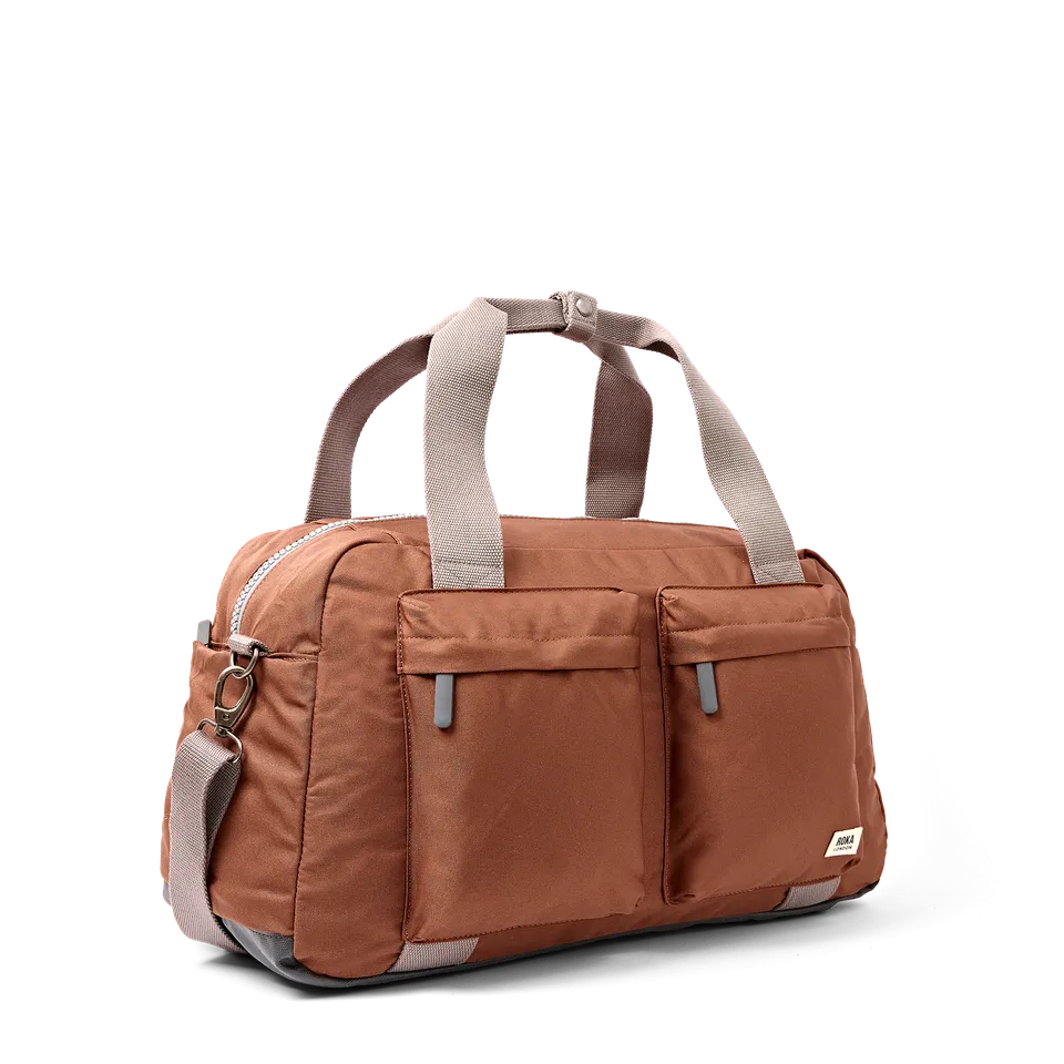 Roka London Gatwick duffelbag cinnamon medium håndbagasje