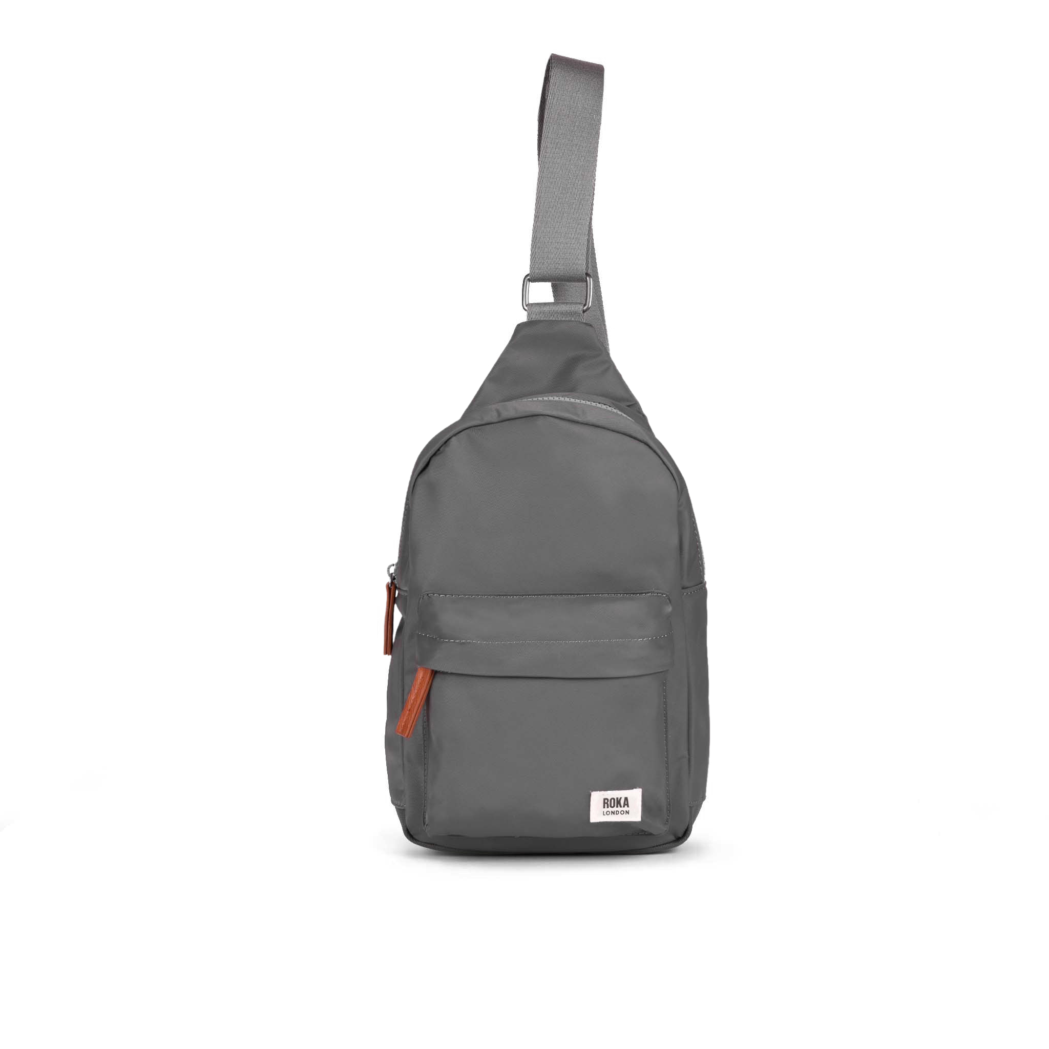 Roka London Willesden Large crossbody Graphite 5 liter resirkulert