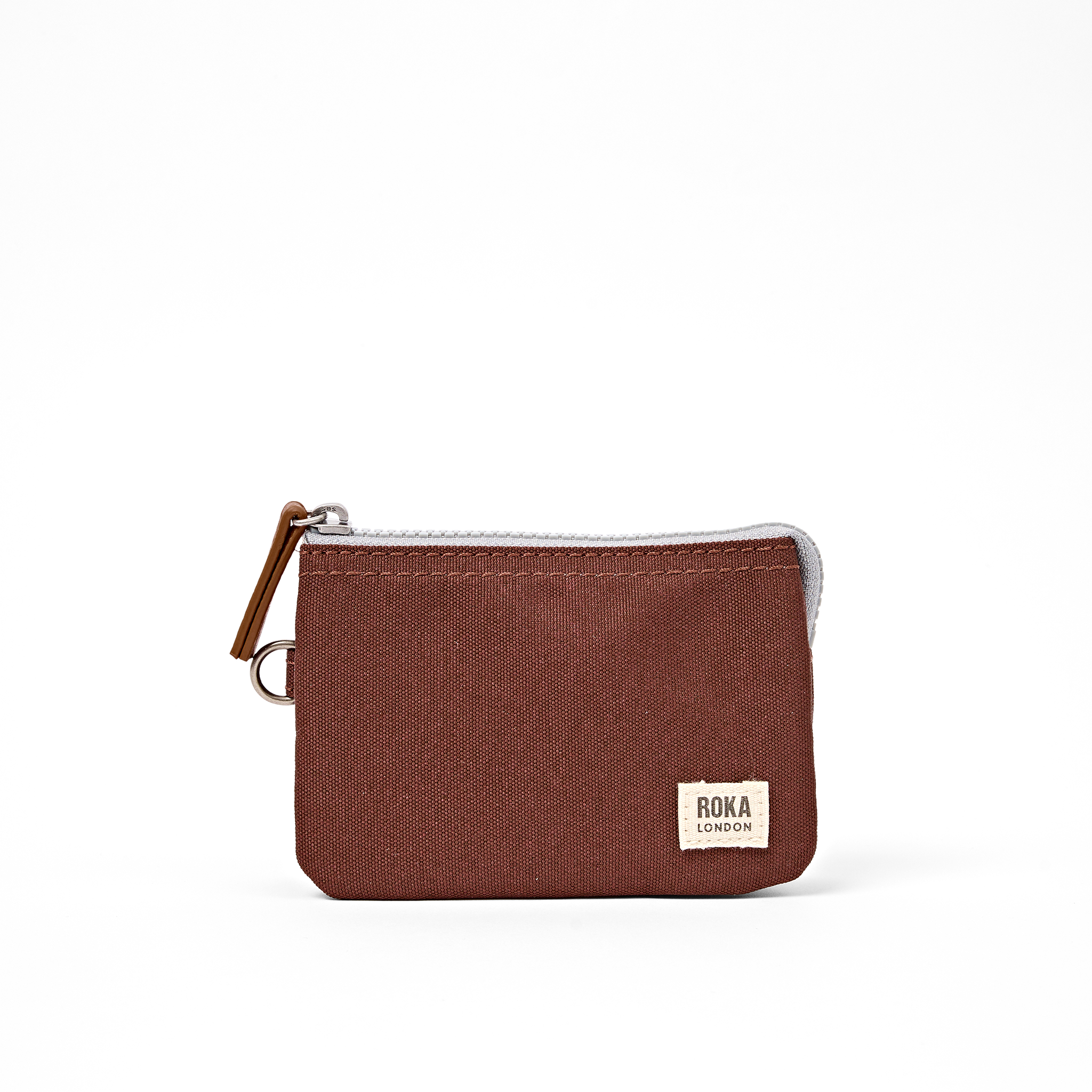Roka London Carnaby lommebok chocolate 0,2 liter