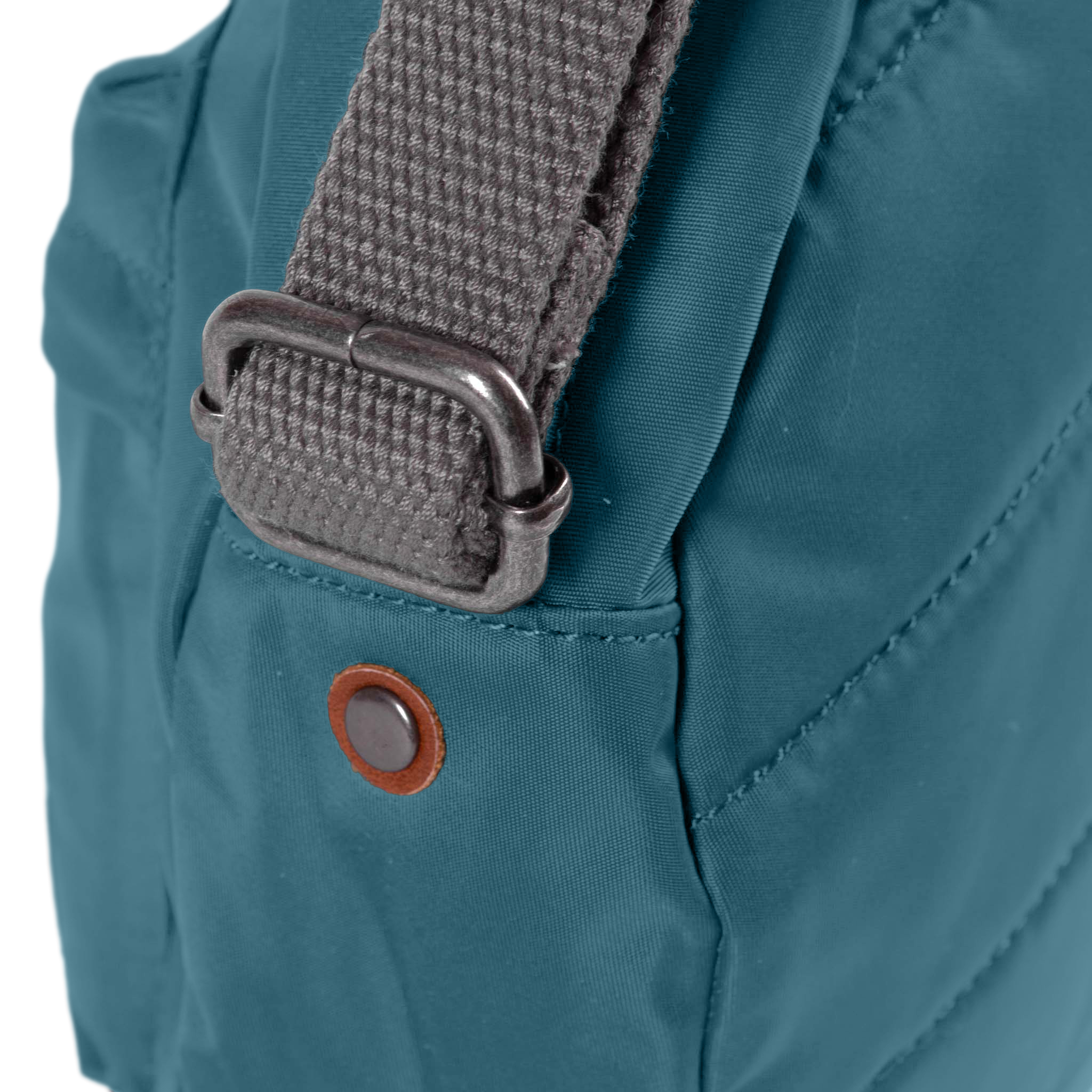 Roka London Paddington crossbody veske teal small 4,1 liter