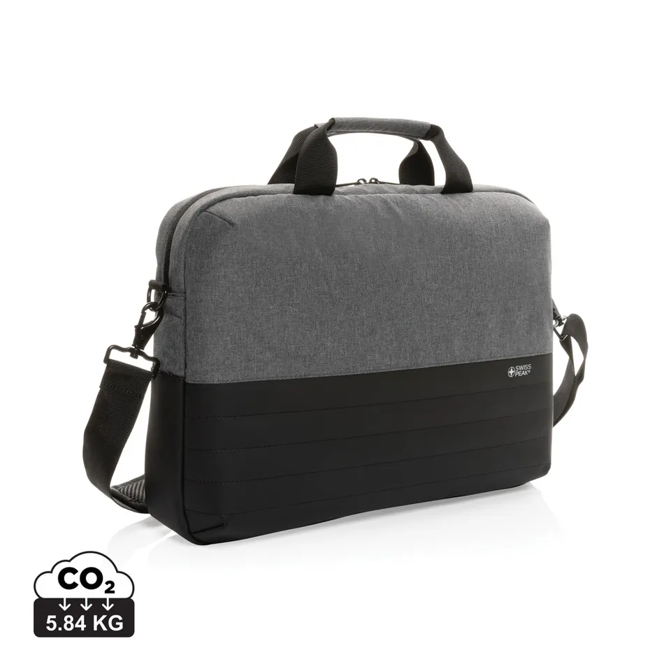 Swiss Peak AWARE 15.6" laptopveske grå – RFID