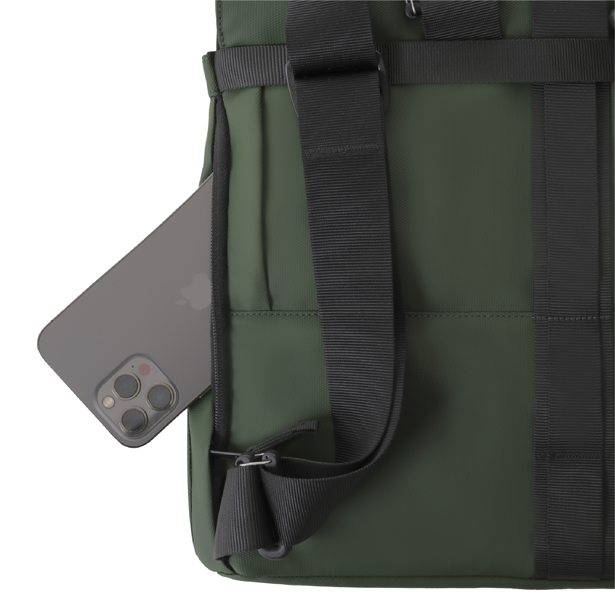 KIWEE Square Backpack S ryggsekk Pine 10 liter vannavvisende