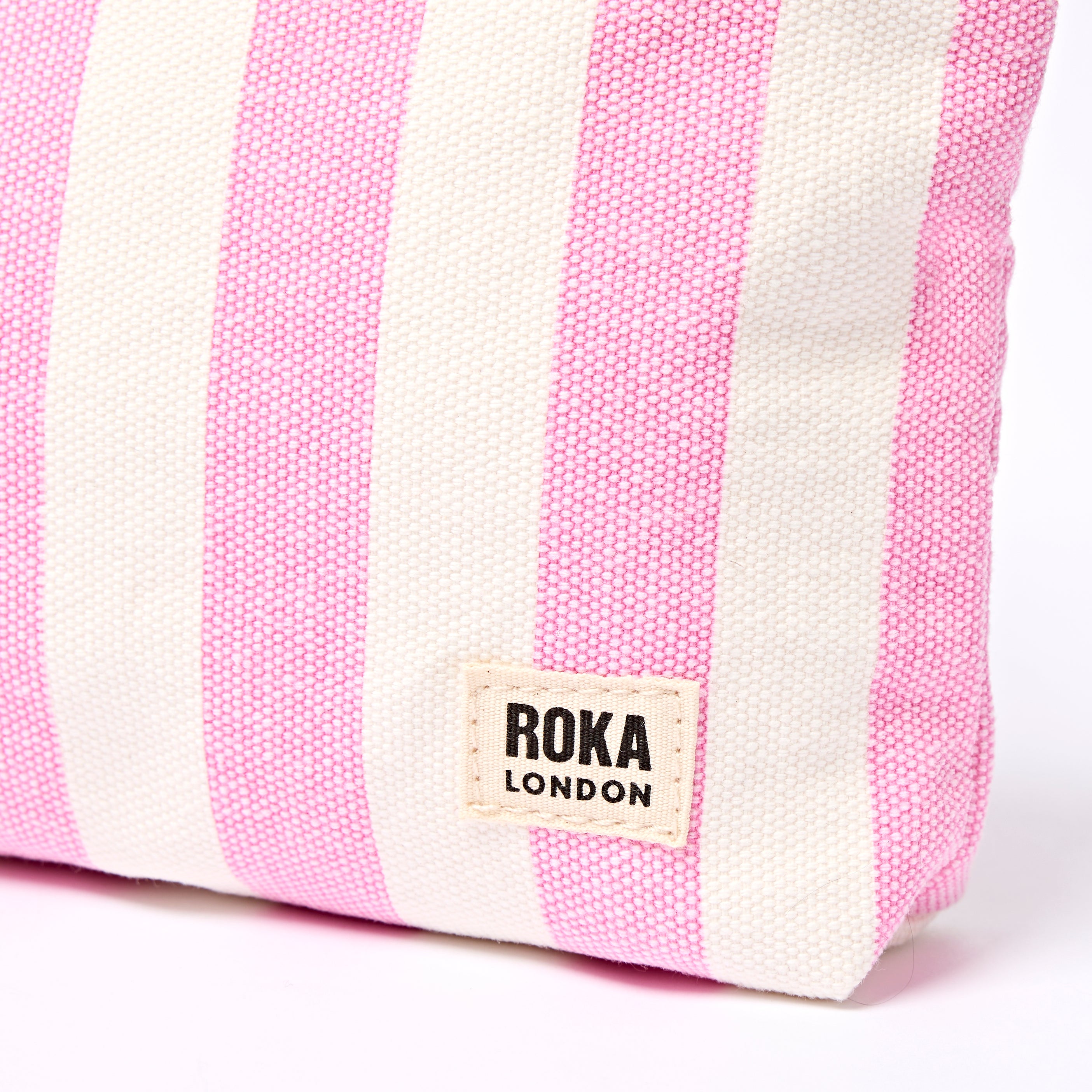 Roka London Maida Vale pouch sherbet stripe medium 2,2 liter