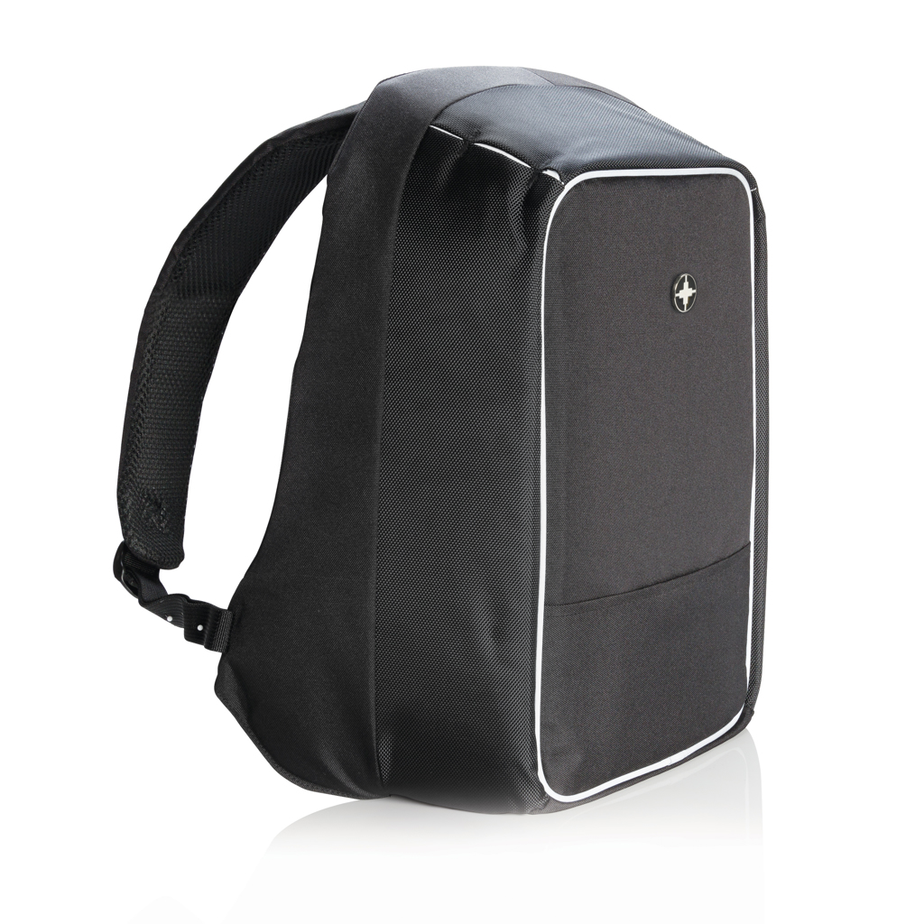 Swiss Peak Aware 15,6" ryggsekk svart tyverisikker USB