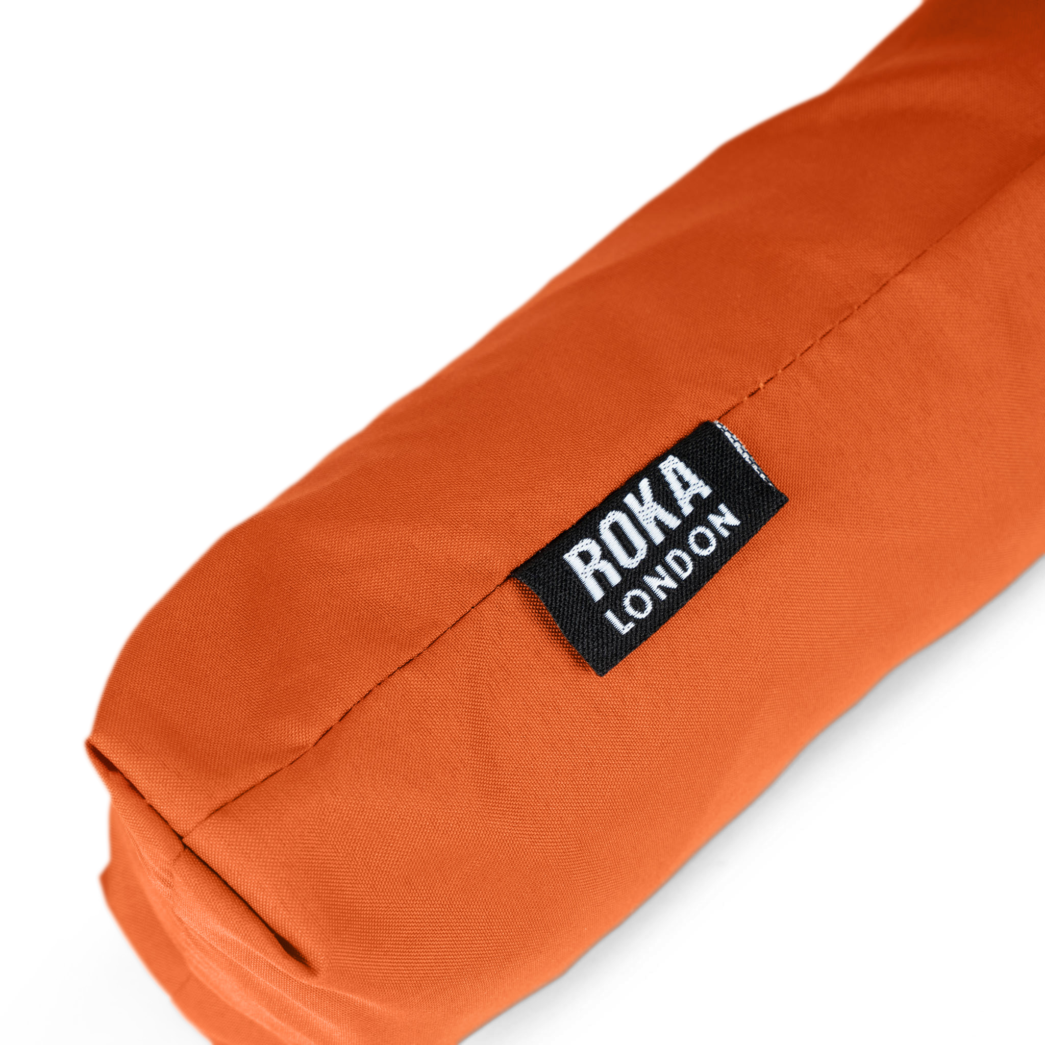 Roka London Waterloo paraply Medium brent oransje
