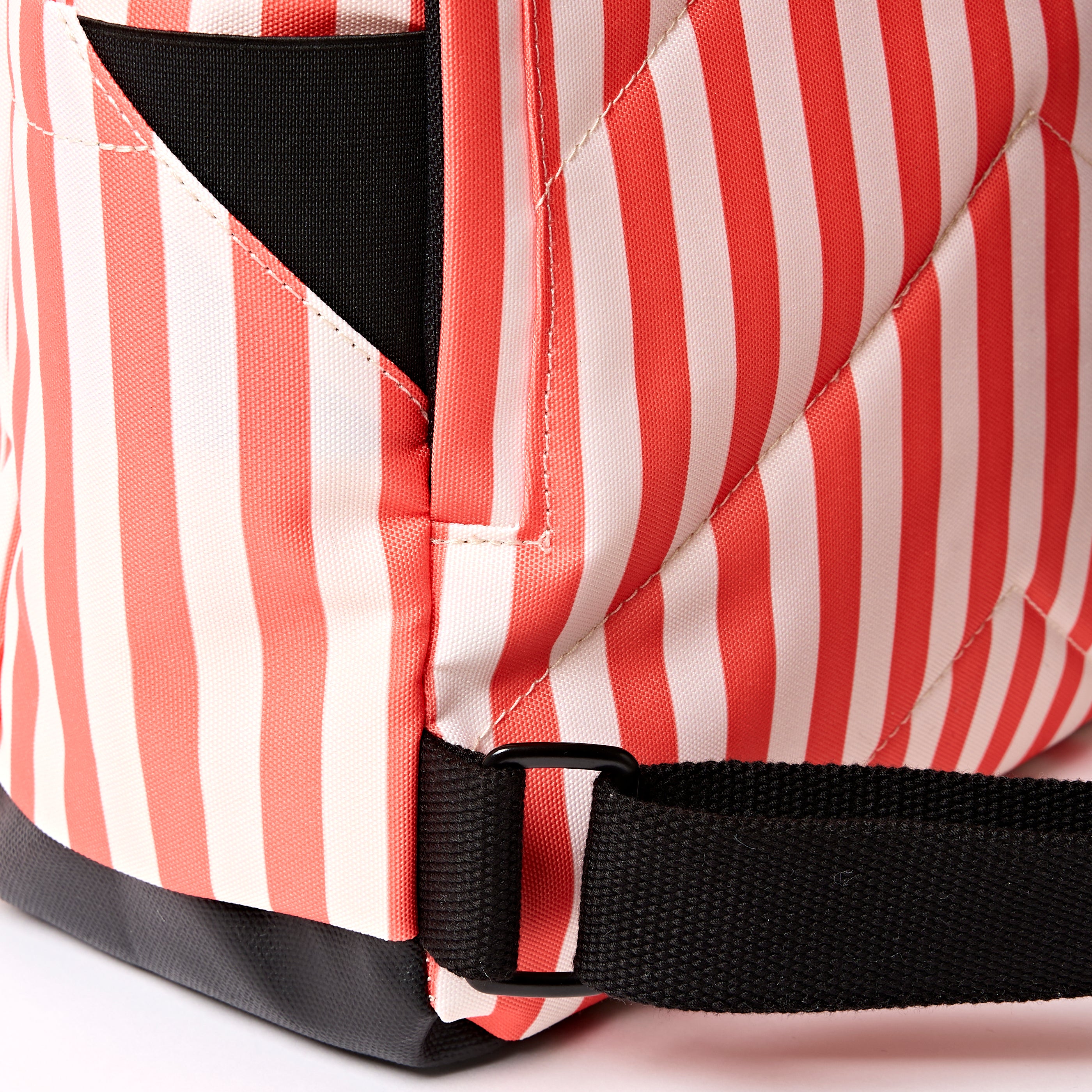 Roka London Canfield Medium ryggsekk Coral Stripe 16 liter