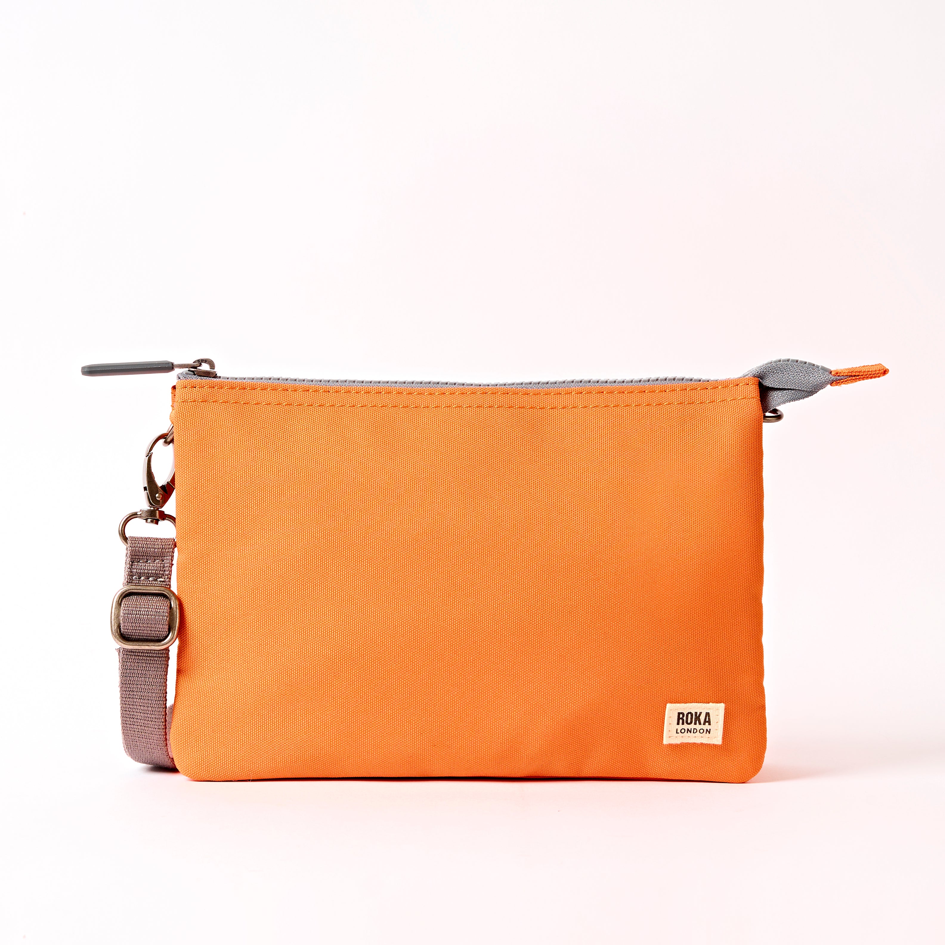 Roka London Carnaby crossbody XL oransje 0,5 liter