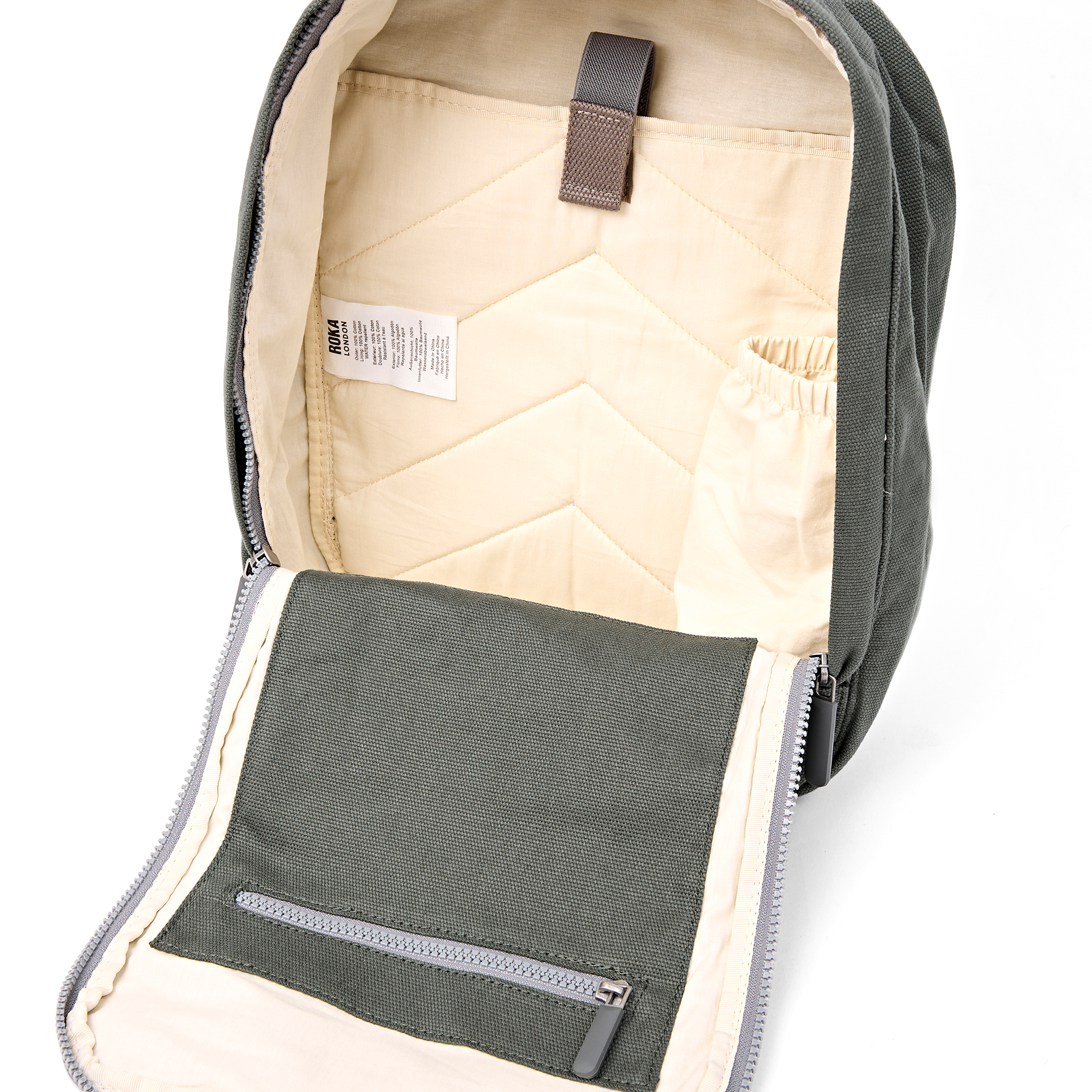 Roka London Hampton ryggsekk Small Willow 9,2 liter
