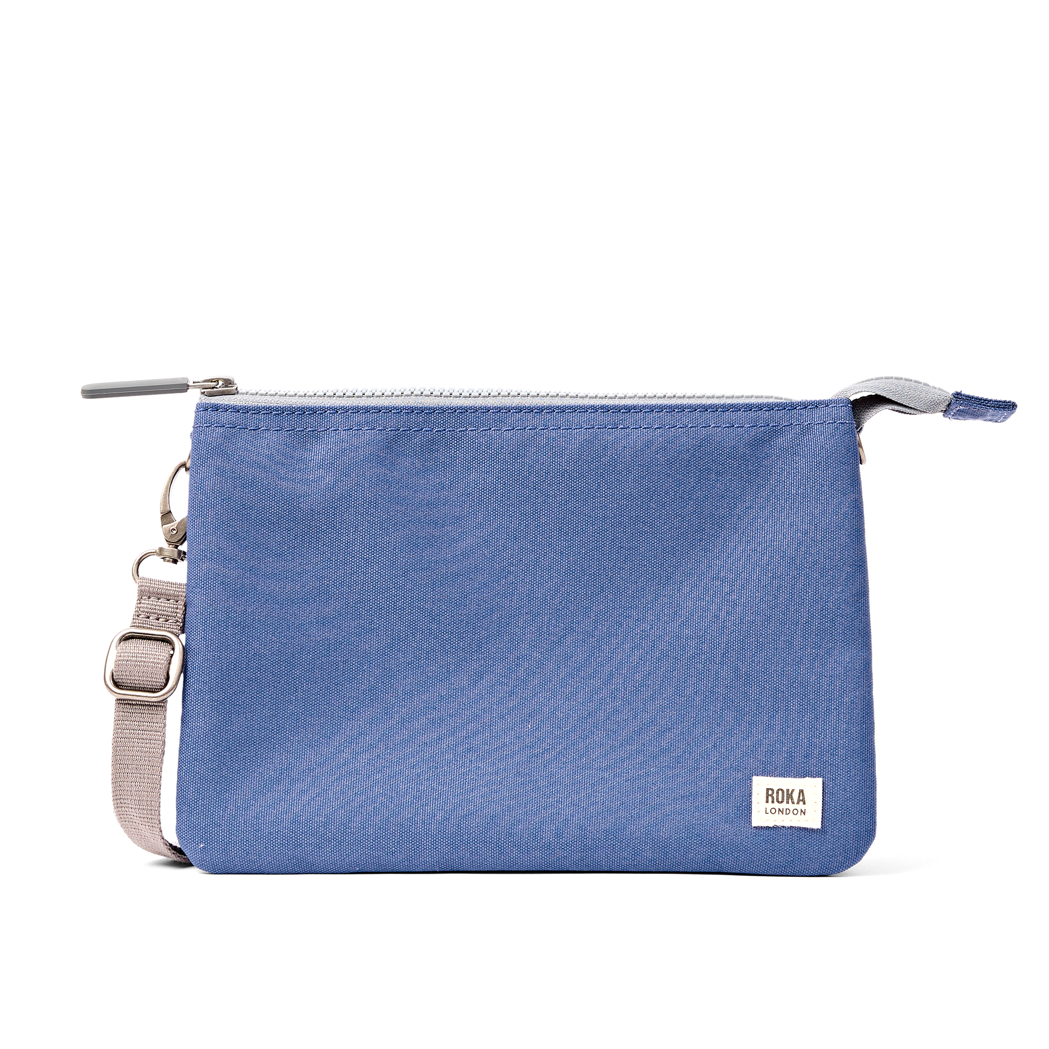 Roka London Carnaby XL crossbody oceana clutch