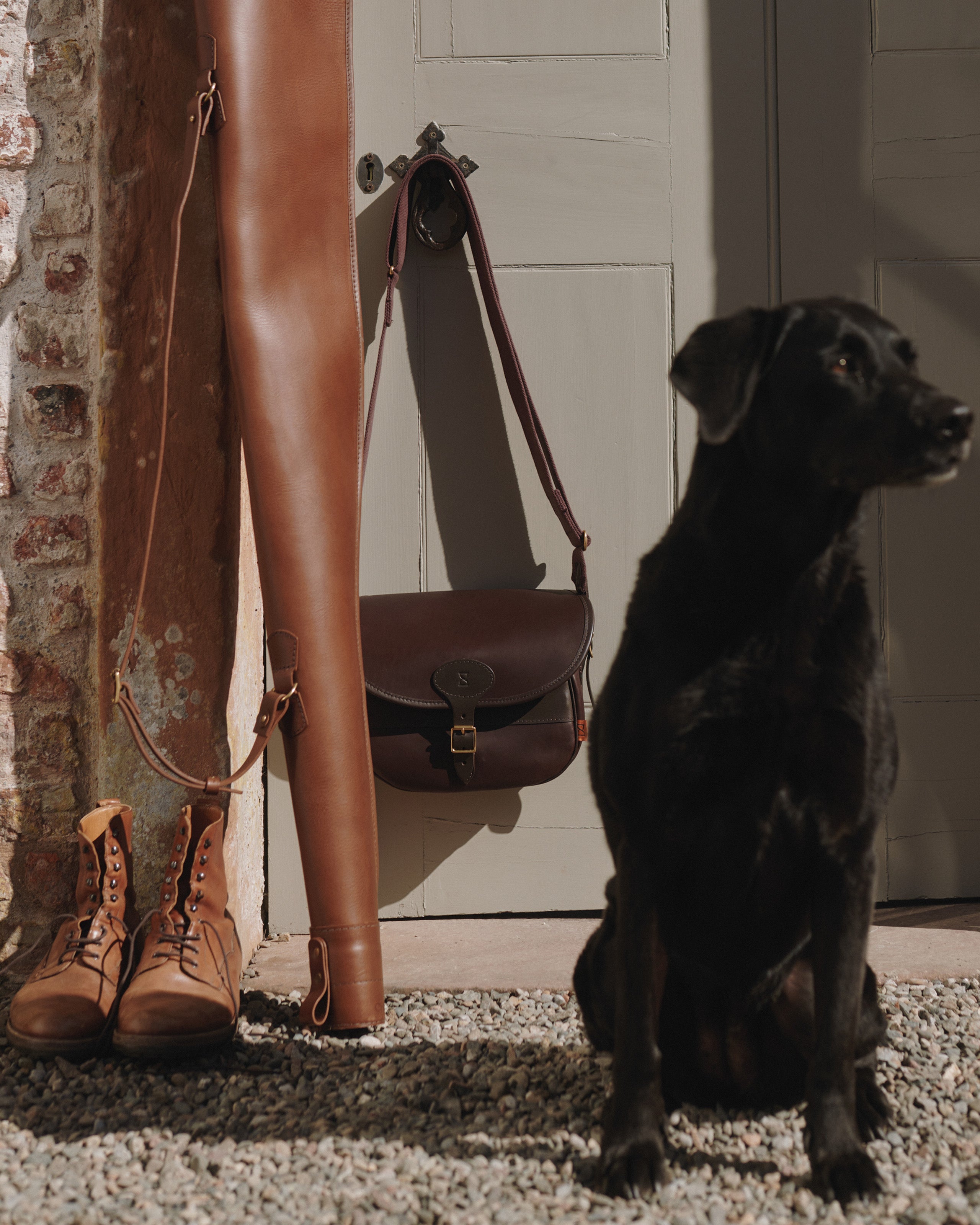 Chapman Leather Cartridge Bag patronveske helskinn
