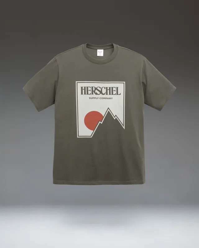 Herschel Suncrest T-skjorte herre Beetle bomull