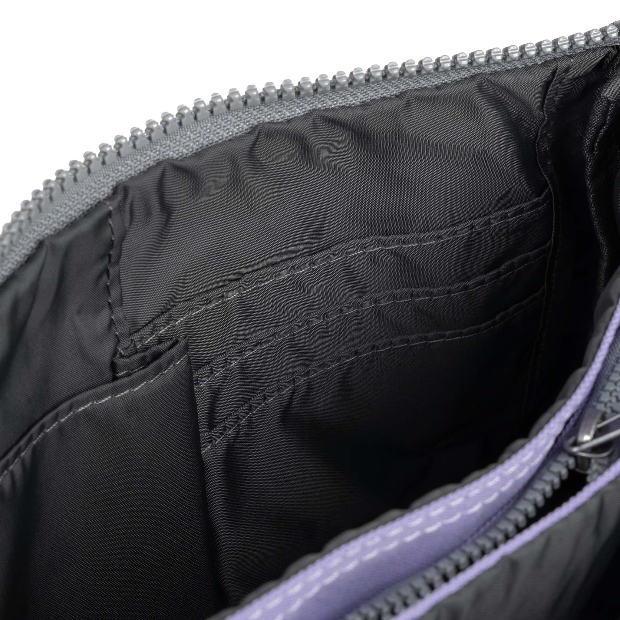 Roka London Carnaby lommebokveske XL lilla kortlommer