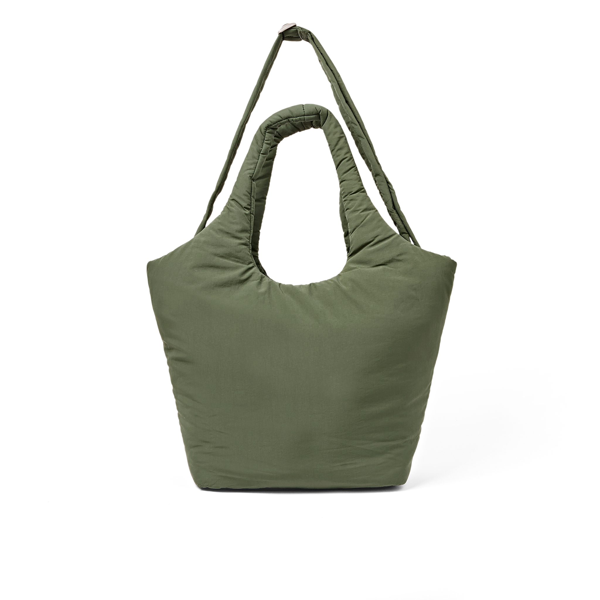 Roka London Oxford skulderveske Medium Olive vattert