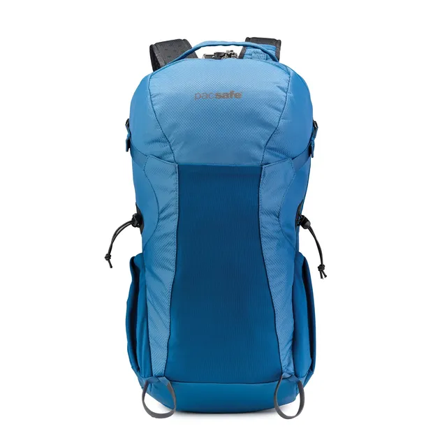 Pacsafe Venturesafe X34 ryggsekk 34L blå PC 15" tyverisikker