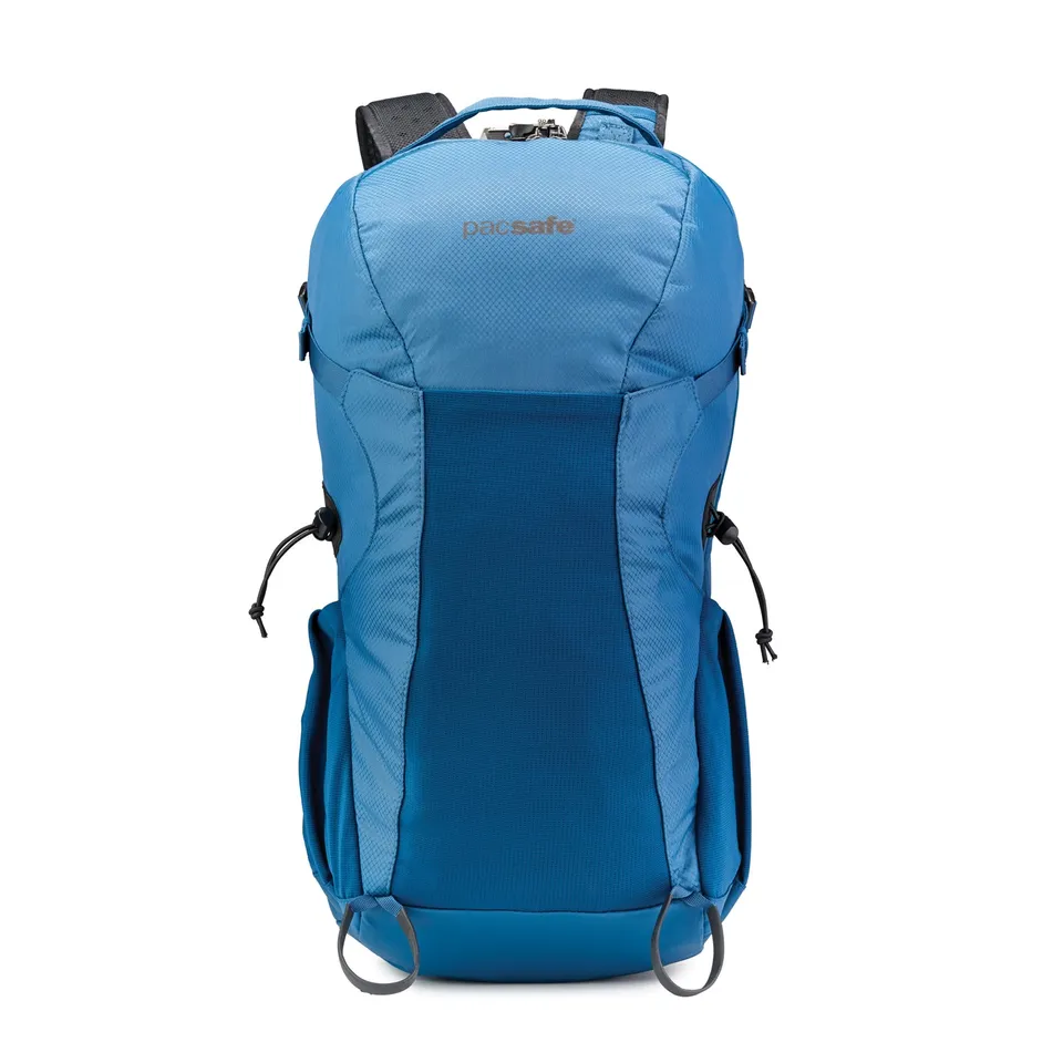 Pacsafe Venturesafe X34 ryggsekk 34L blå PC 15" tyverisikker