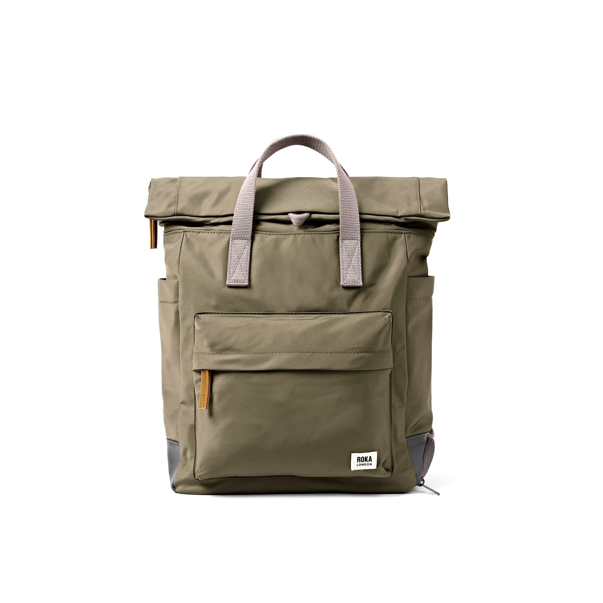 Roka London Bayswater ryggsekk army medium 14,6 L
