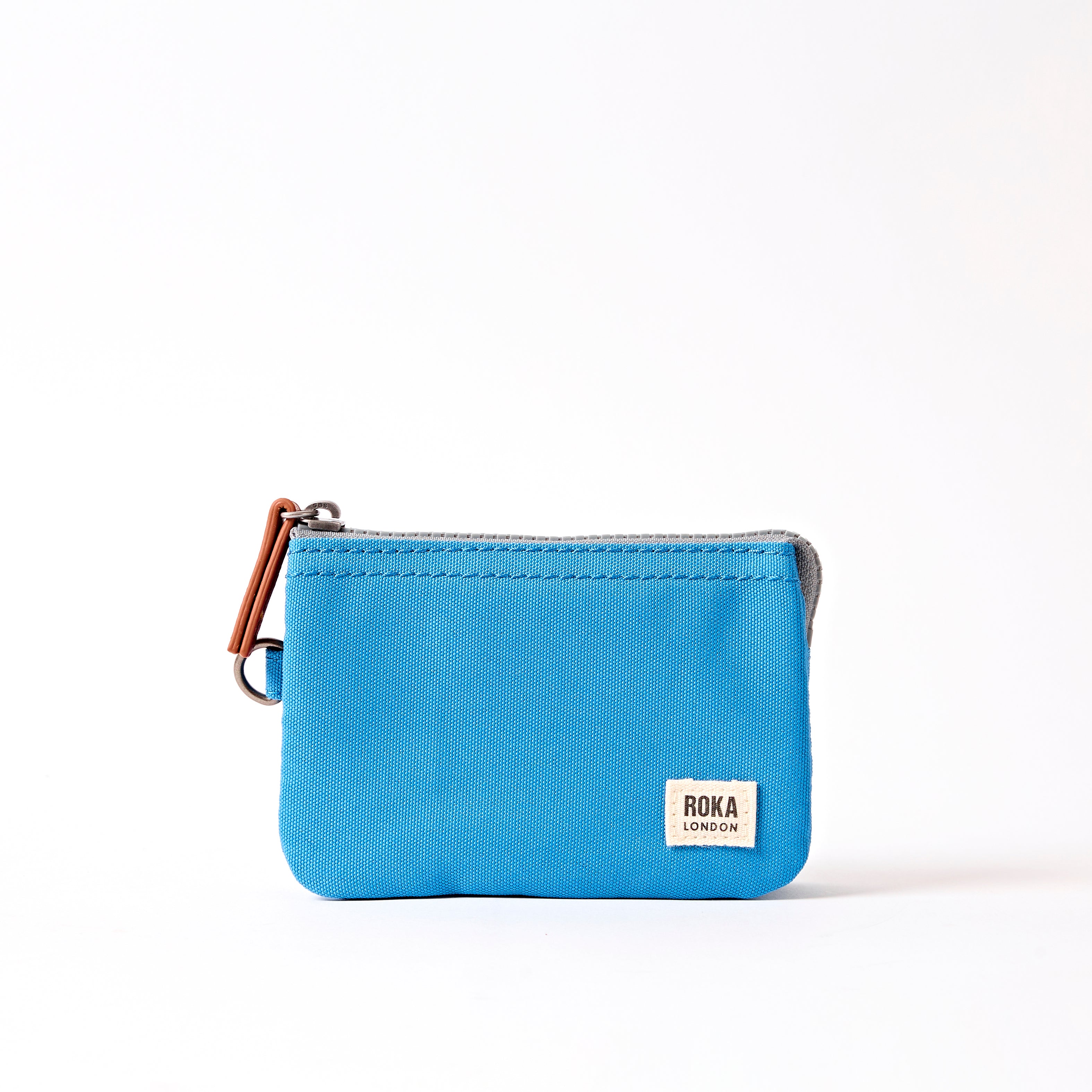 Roka London Carnaby lommebok malibu blue 0,2 liter