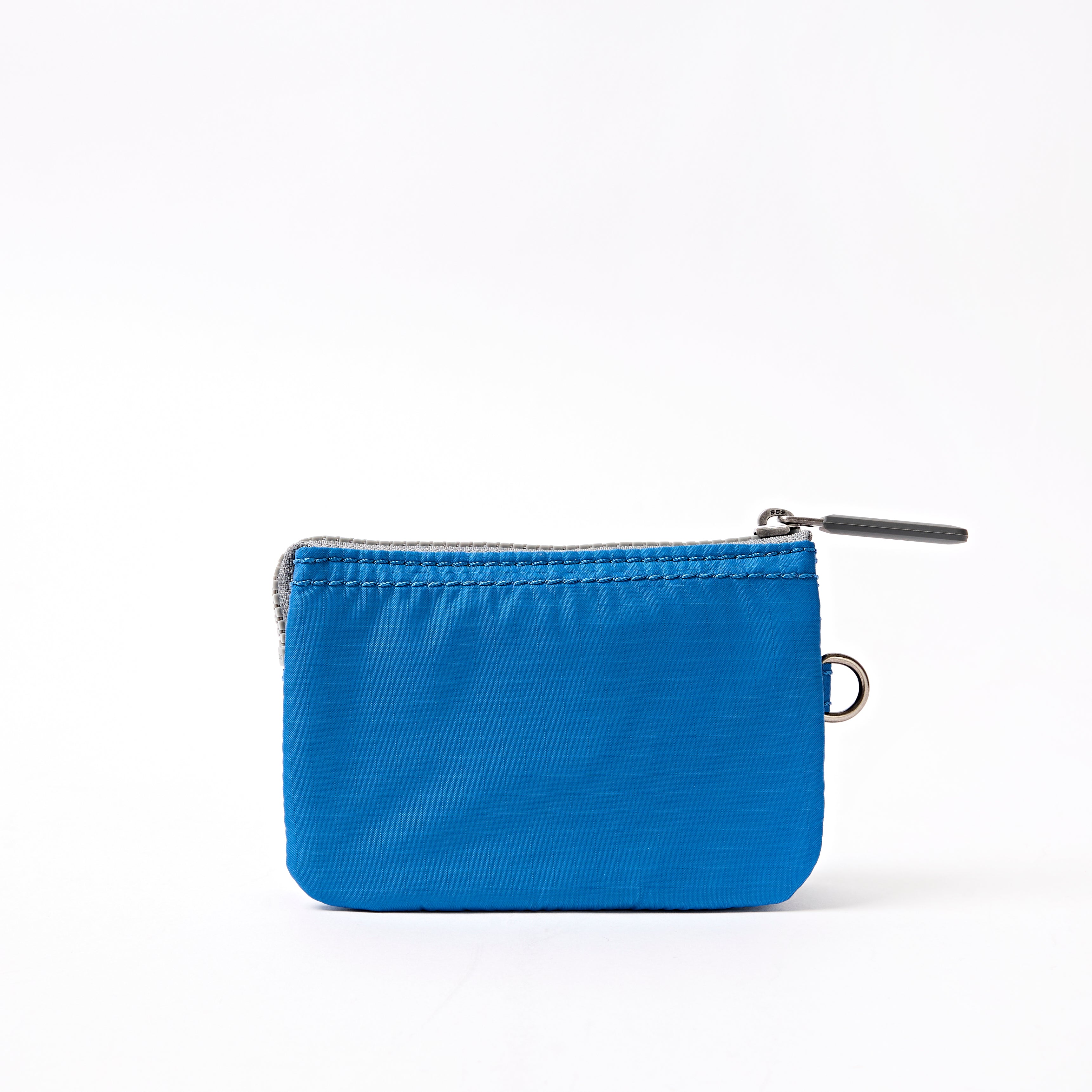 Roka London Carnaby lommebok malibu blue small 0,2 liter glidelås