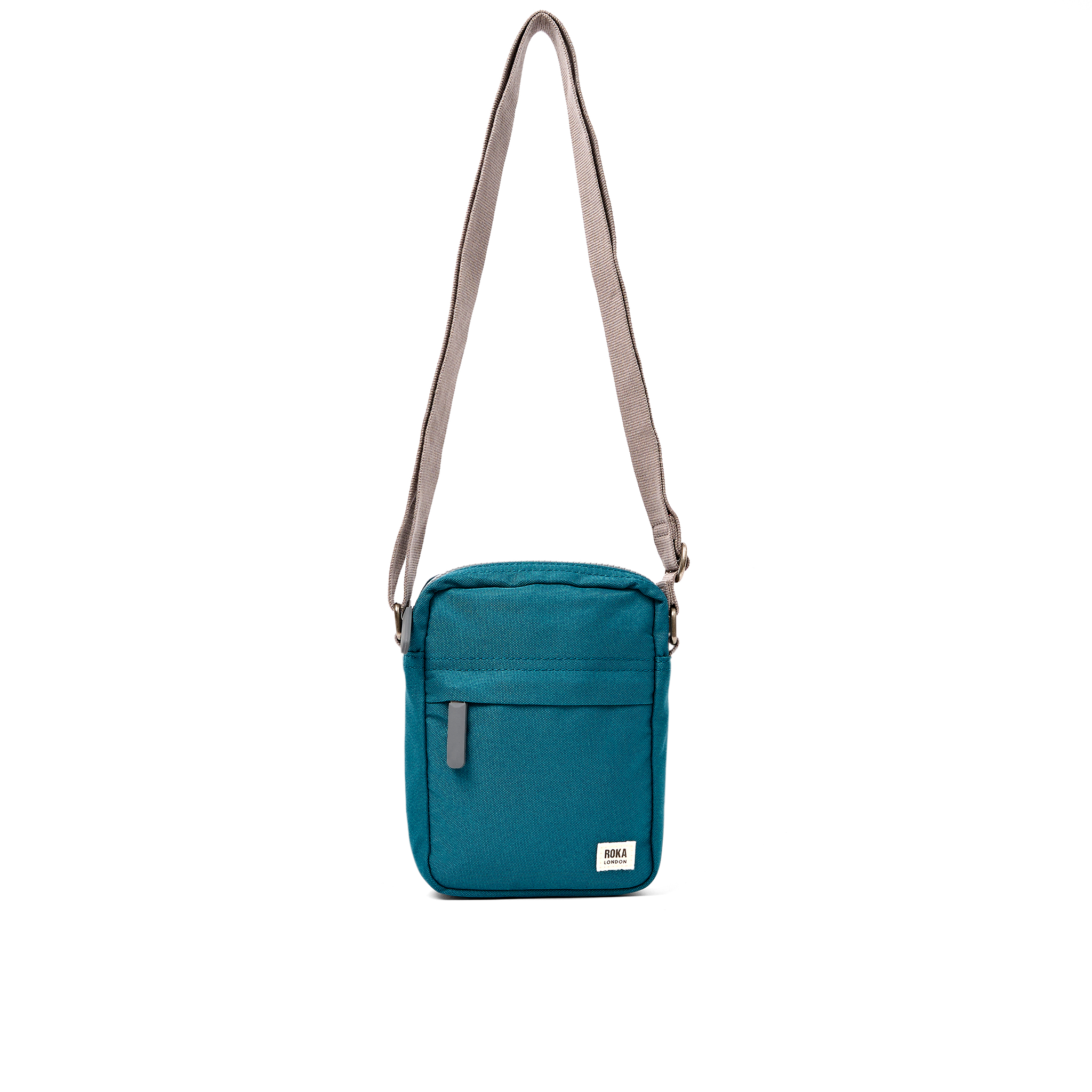 Roka London Bond crossbodyveske Small Deep Teal 1,5L