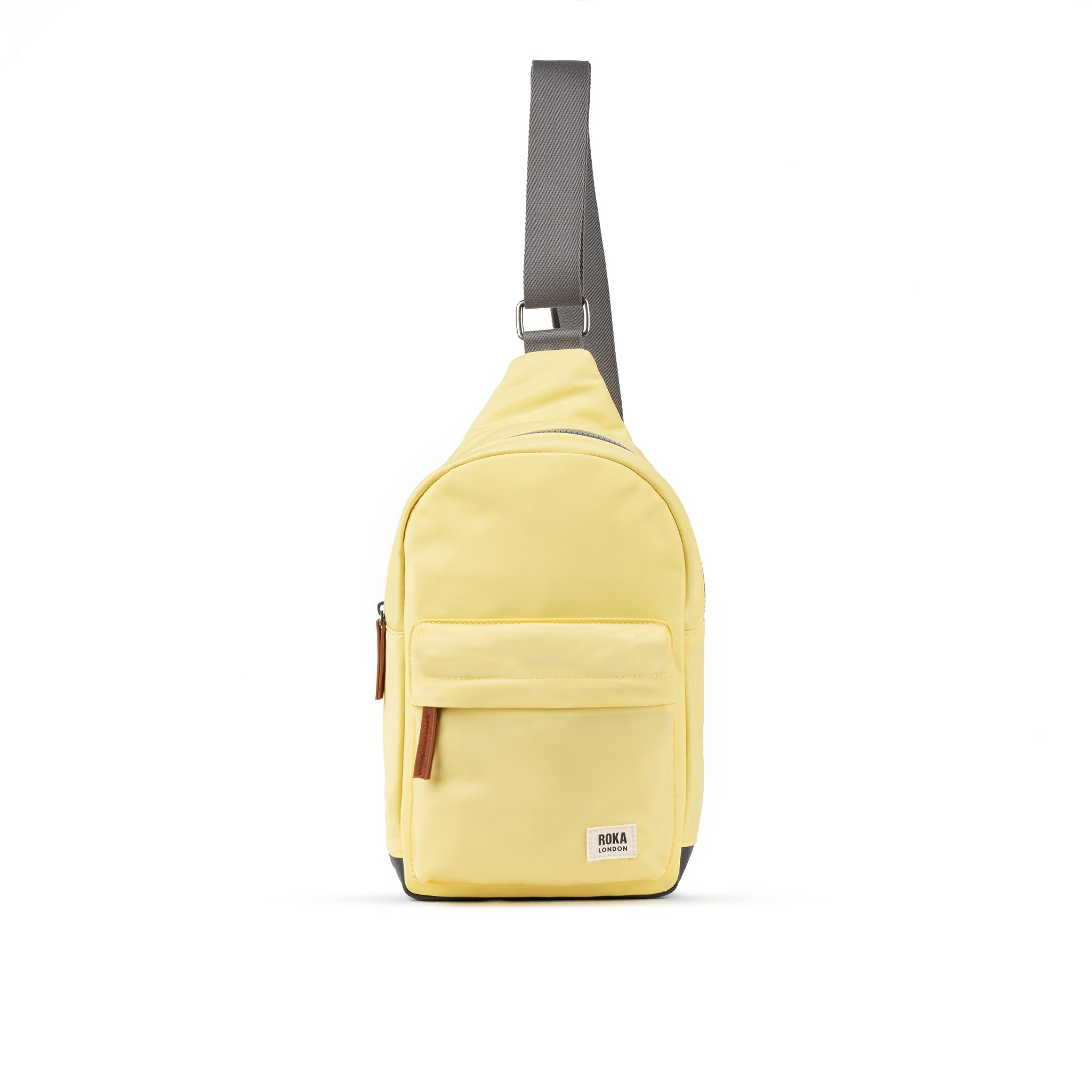 Roka London Willesden Large slingveske citron 5 liter