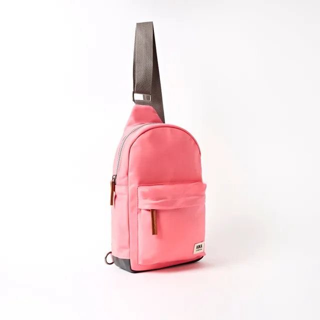 Roka Willesden Large crossbody 5 liter pink lemonade