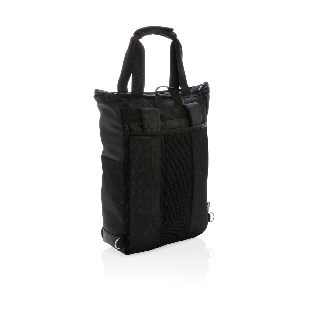 Swiss Peak RFID 15,6" totebag svart PC-veske