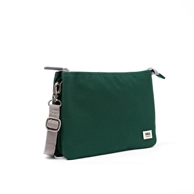 Roka London Carnaby XL skulderveske Forest XL vanntett