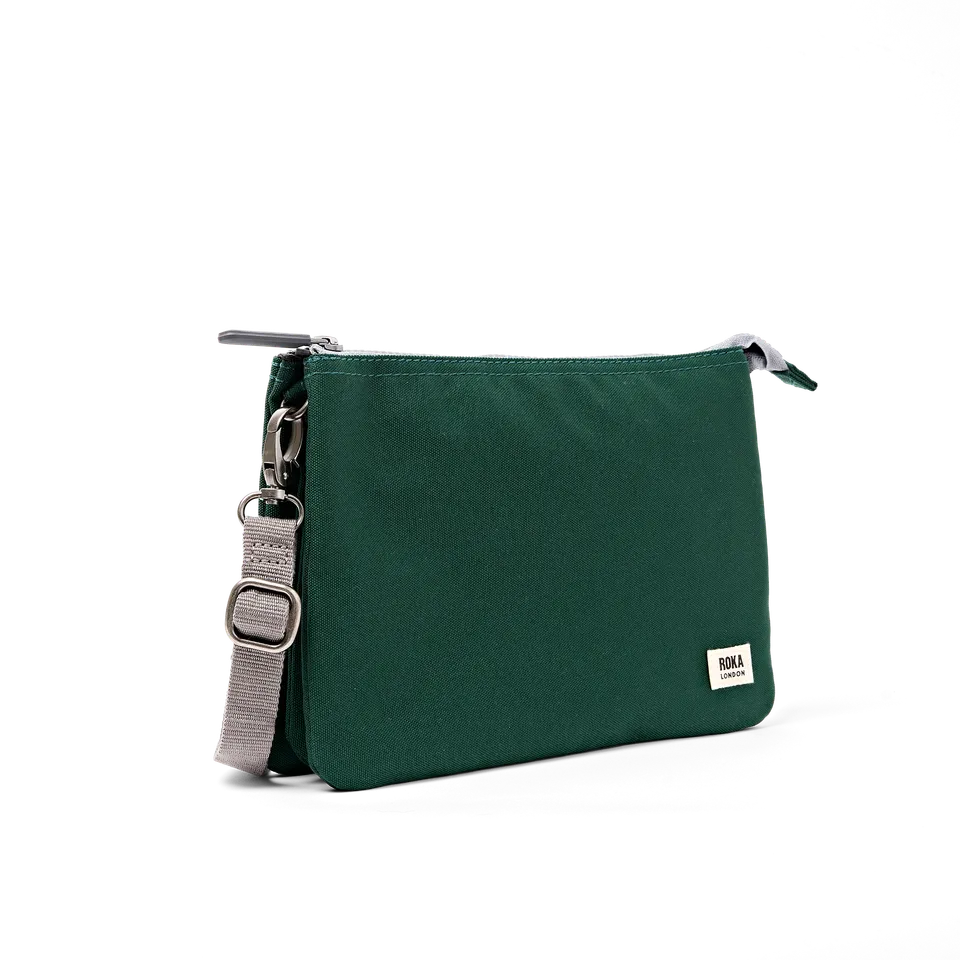 Roka London Carnaby XL skulderveske Forest XL vanntett