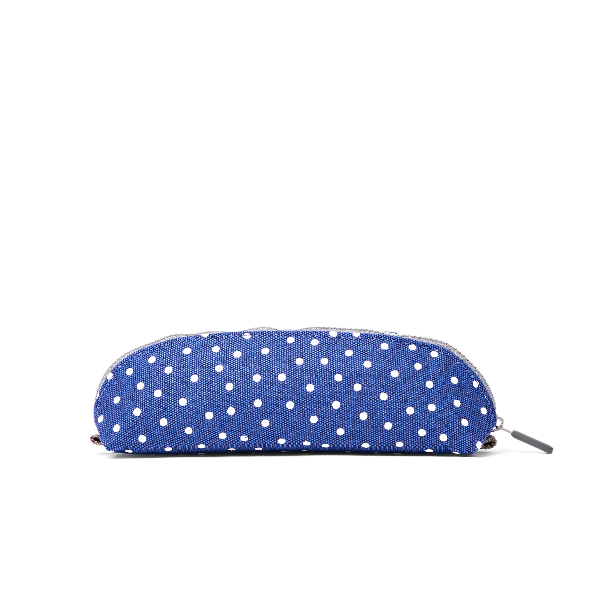 Roka London Tate Small mappe Navy Polka bomull