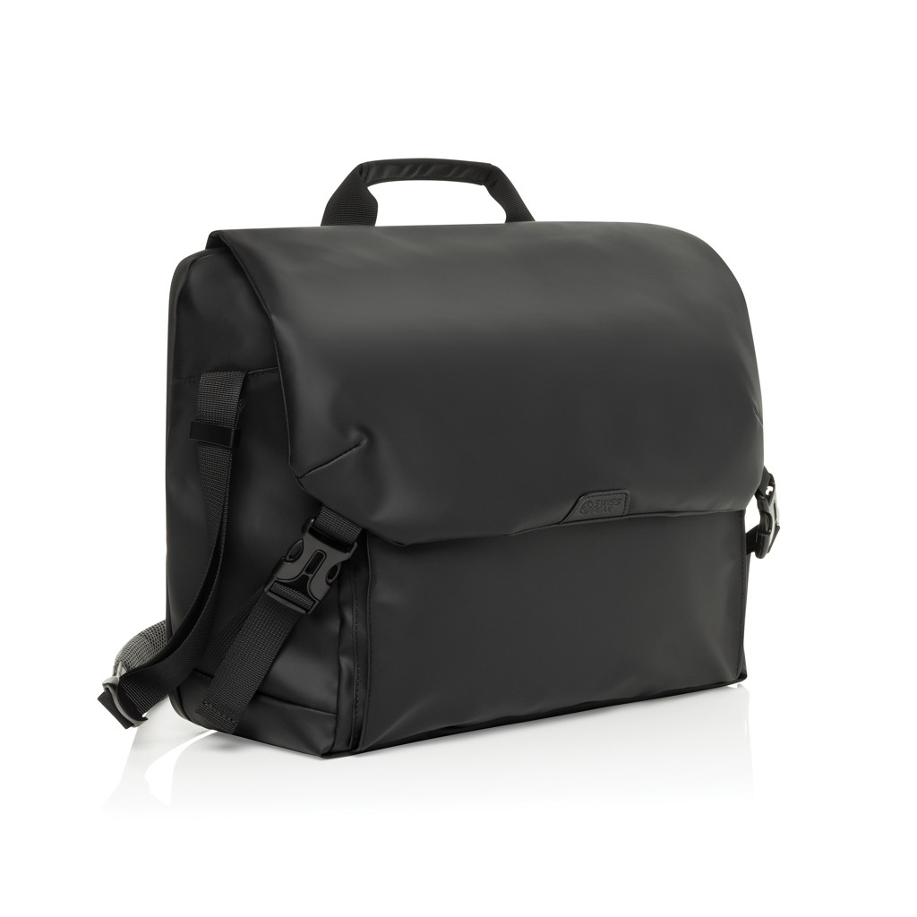 Swiss Peak Oslo RCS messenger svart 15,6" RFID