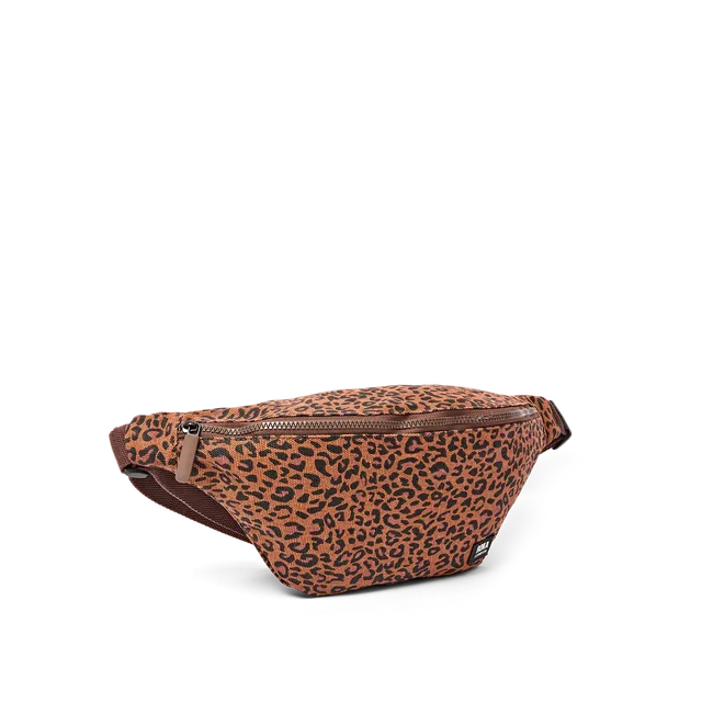 Roka London Mill Hill crossbody Leopard Mini 3,7 l