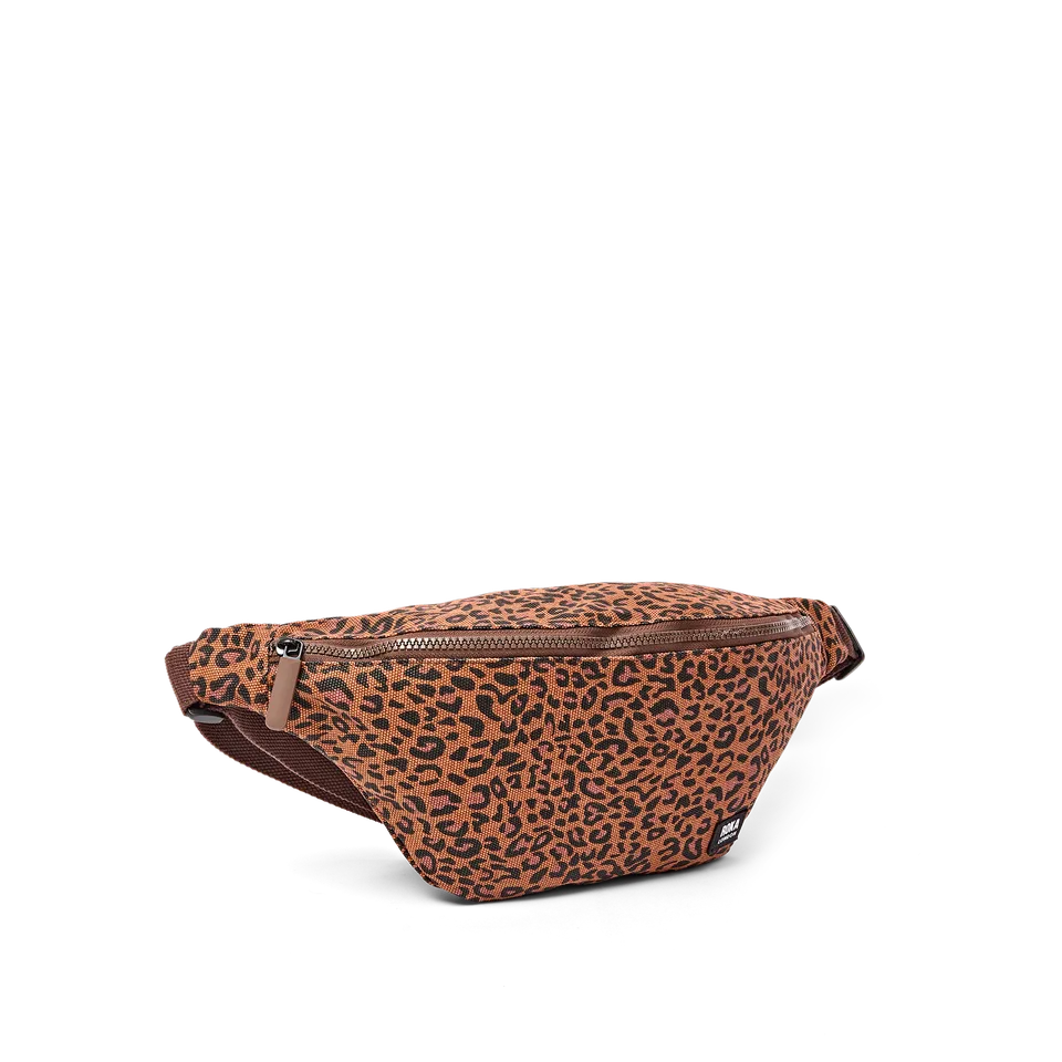 Roka London Mill Hill crossbody Leopard Mini 3,7 l