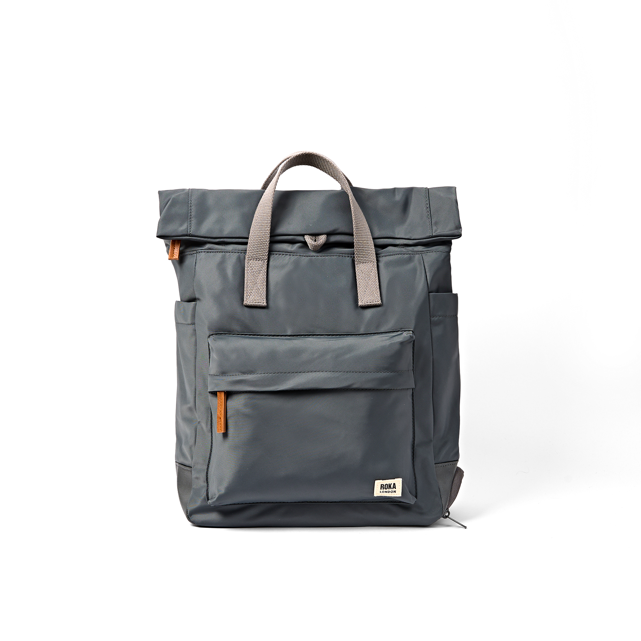 Roka London Bayswater ryggsekk beluga medium paraply 14,6 l