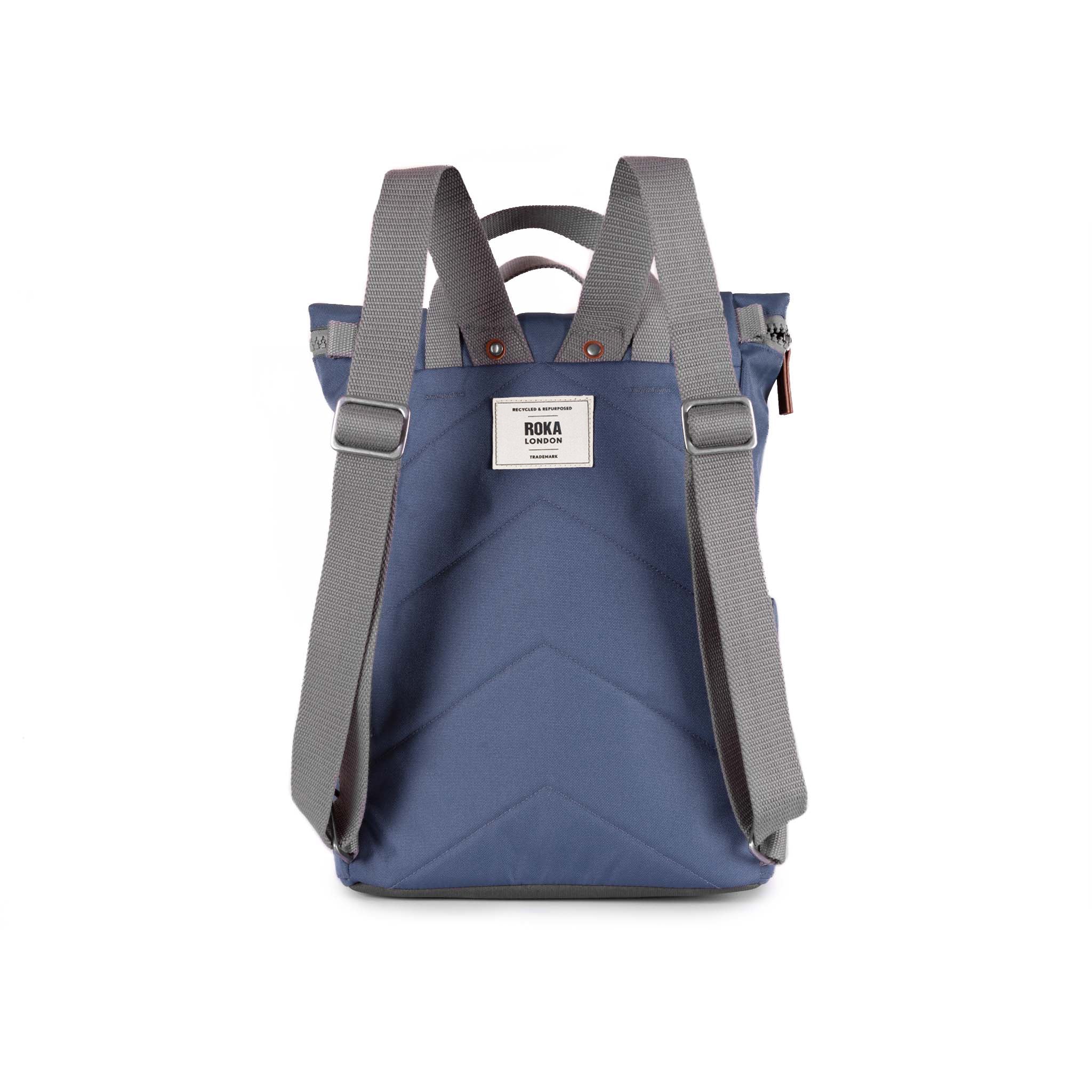 Roka London Finchley Backpack ryggsekk airforce roll-top