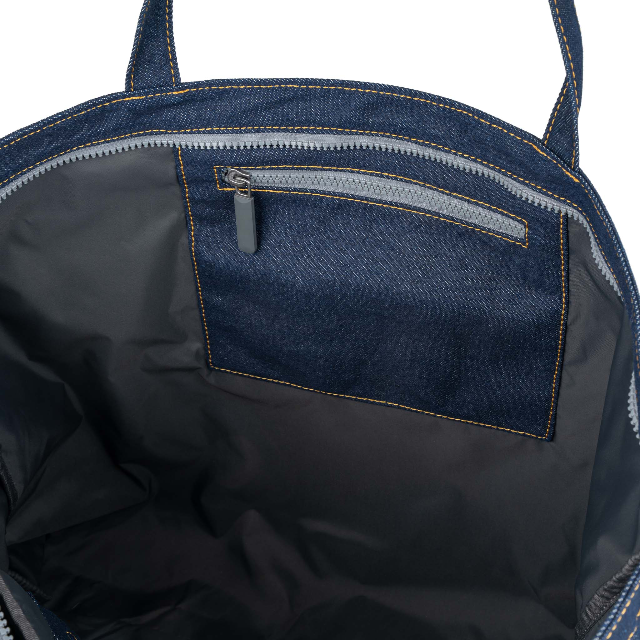 Roka London Portobello tote Large dark wash denim 19 liter