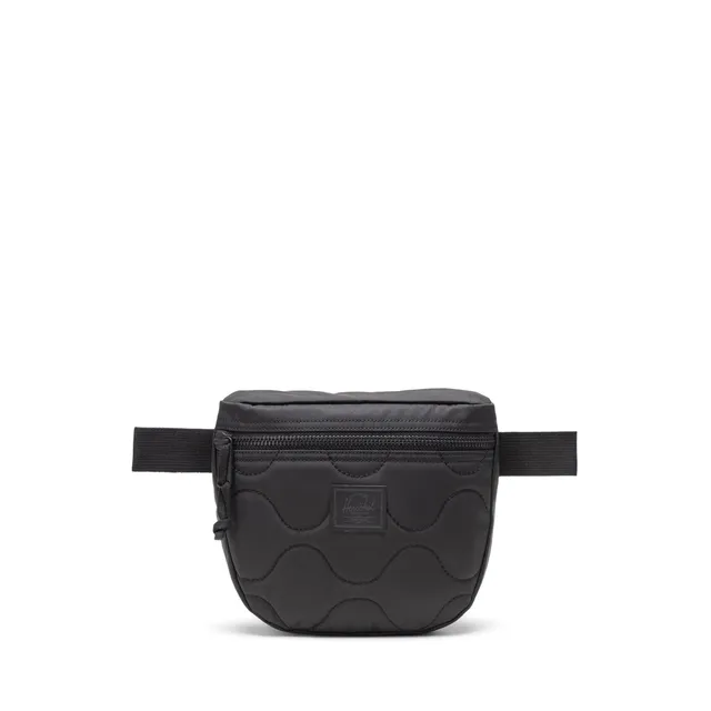 Herschel Settlement Hip Pack rumpetaske svart quiltet