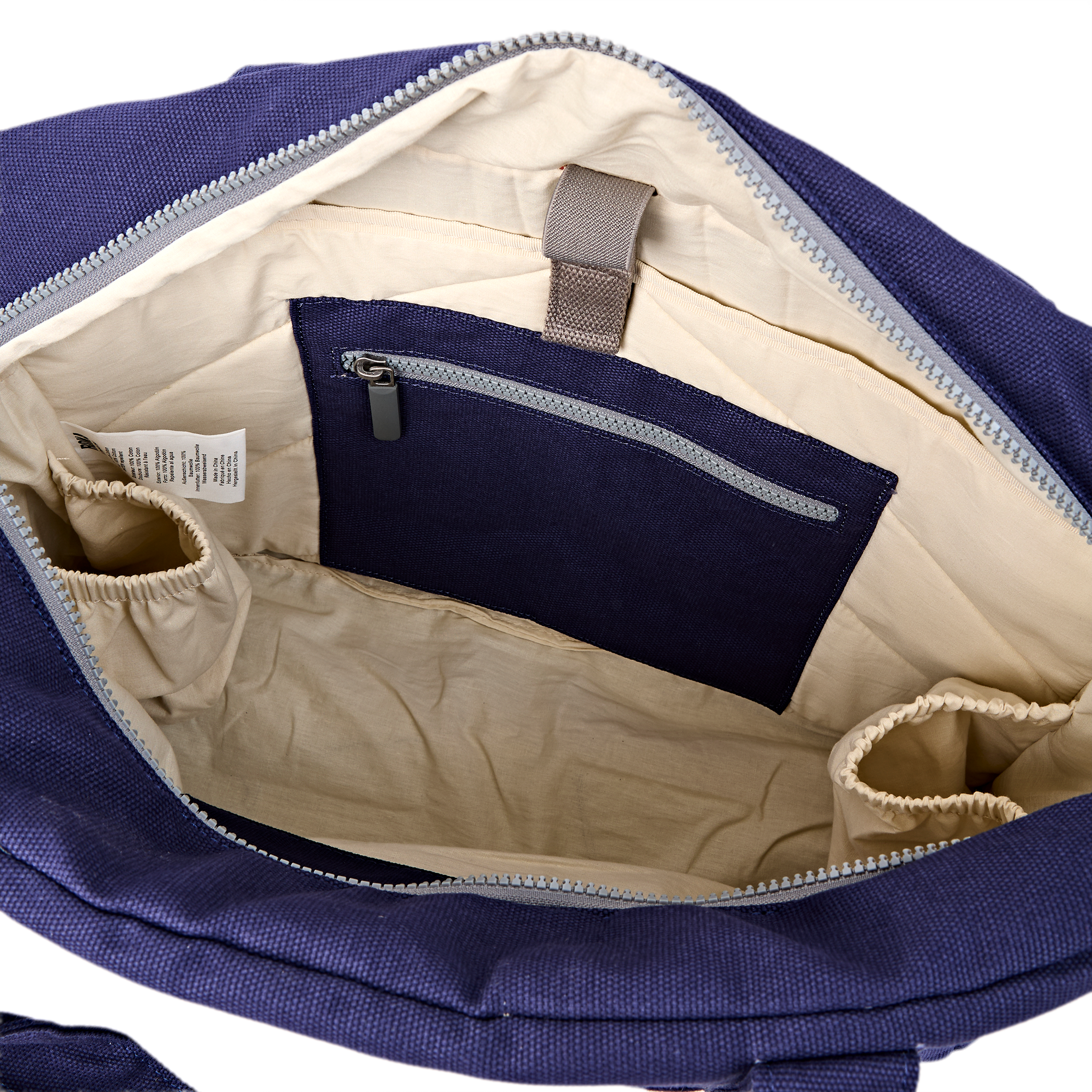 Roka London Somerset skulderveske navy large 18,5 liter
