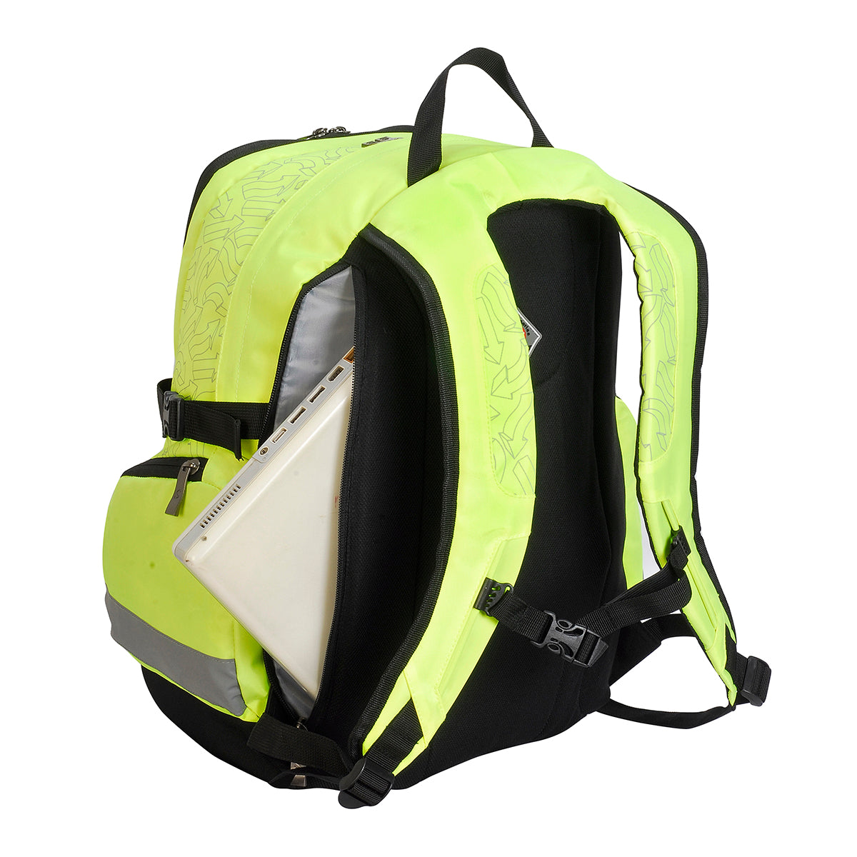 Shugon London Pro Hi-Vis sekk oransje 15,6