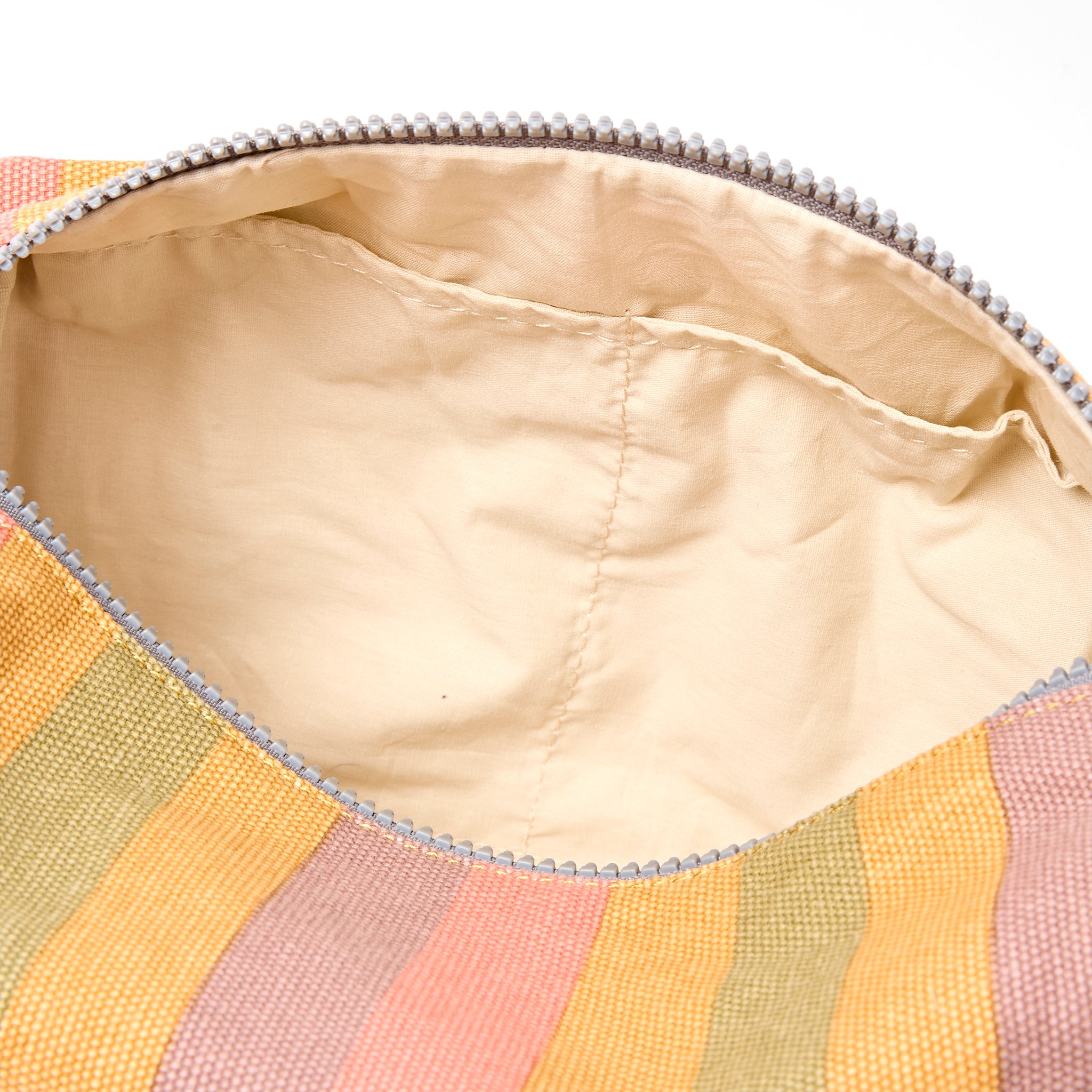 Roka London Maygrove toalettmappe faded stripe small 4,8 liter