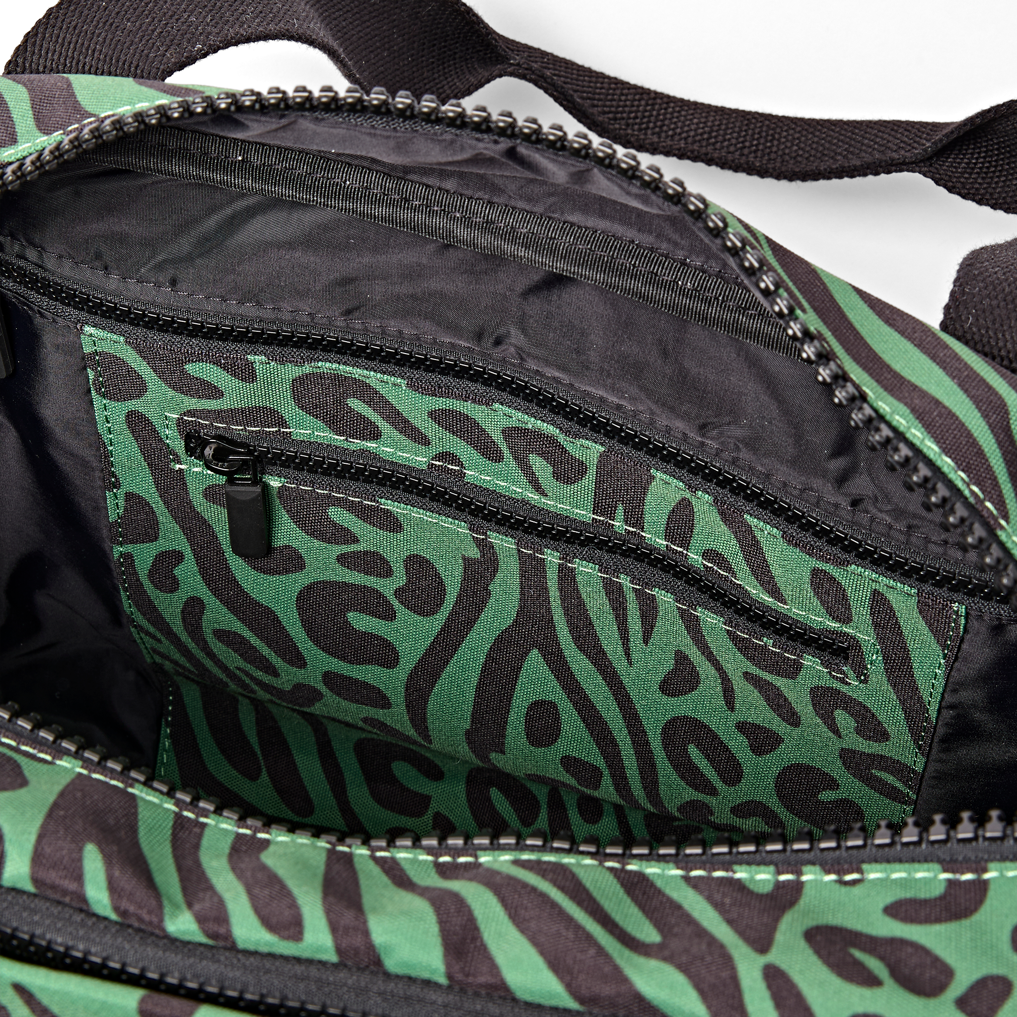 Roka London Gatwick duffel Mixed Animal Artichoke håndbagasje