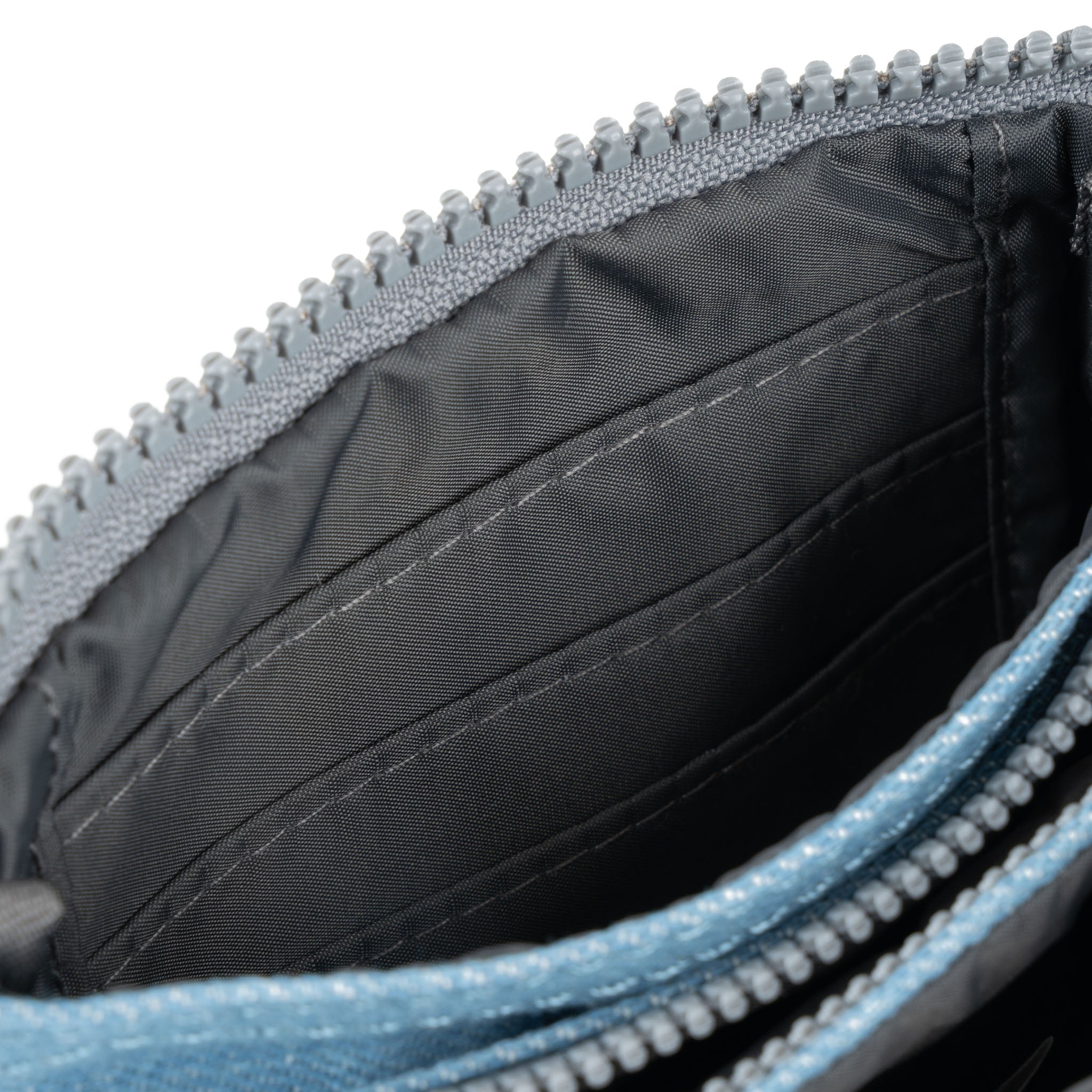 Roka London Carnaby Small lommebok Light Denim kompakt