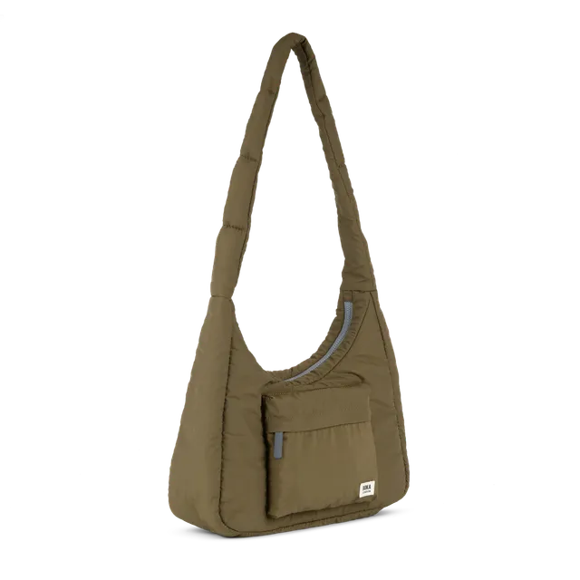 Roka London Belsize crossbody moss 14,7 liter vattert