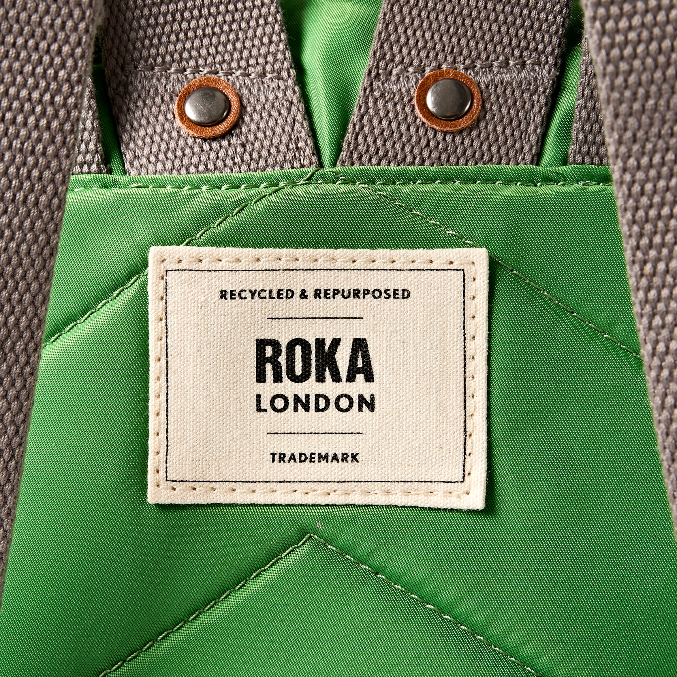 Roka London Bantry Online Lime ryggsekk Small 7,4L